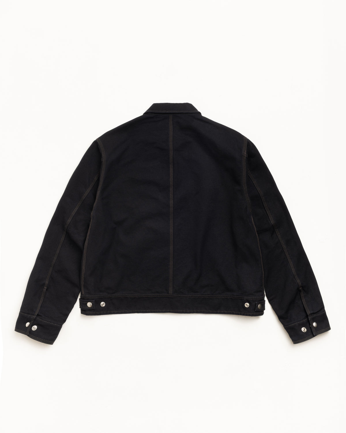 Work Jacket Collared – Black | Outerwear | Stüssy Japan