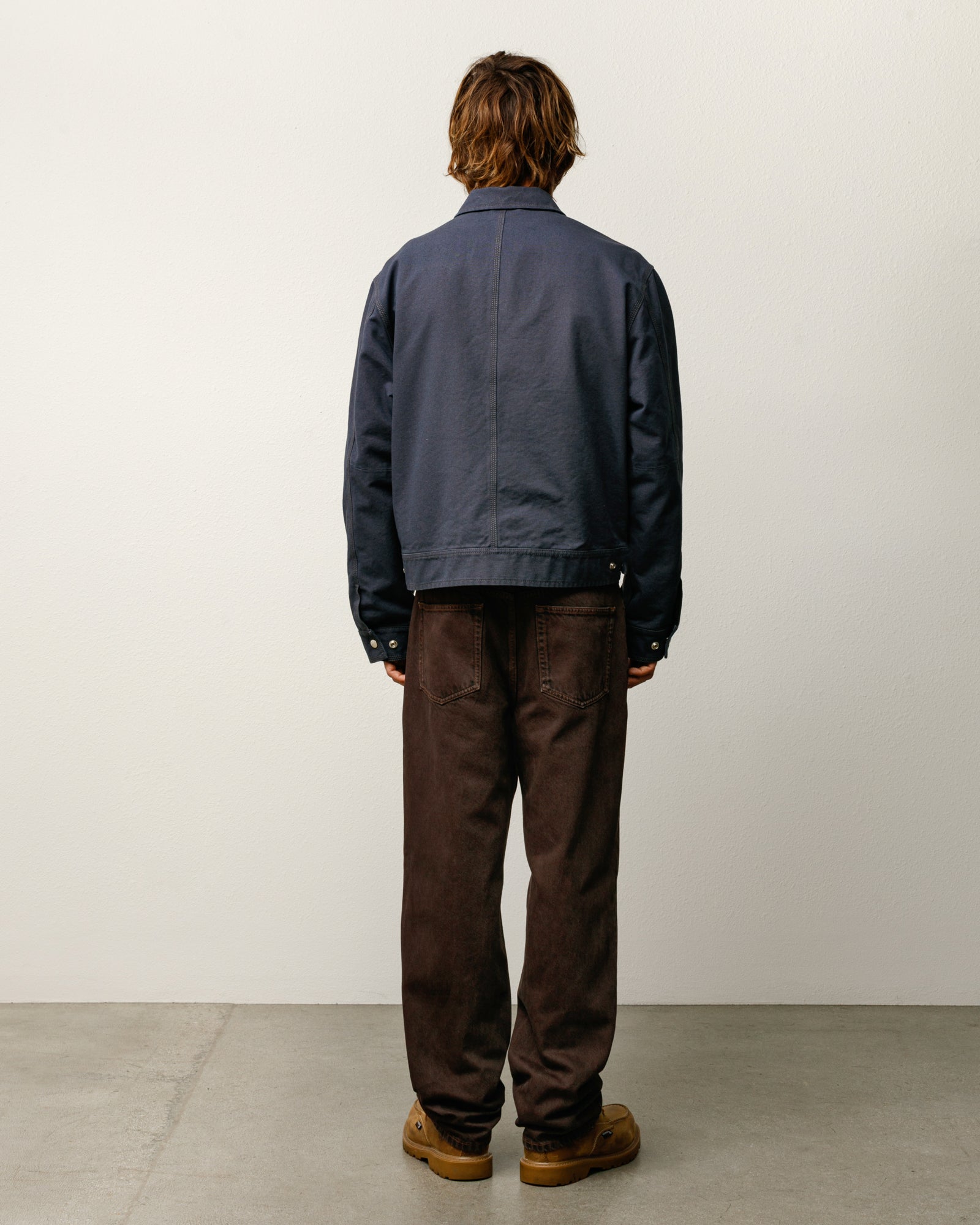Work Jacket Collared – Blue | Outerwear | Stüssy Japan