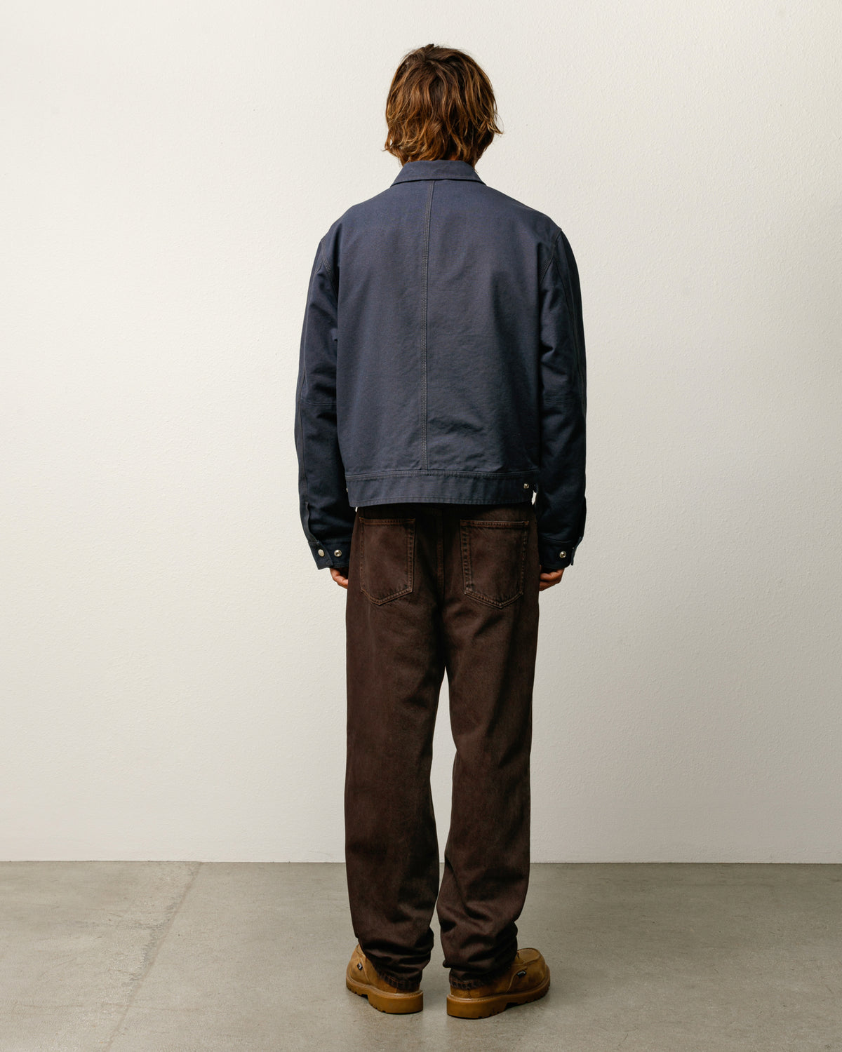 Work Jacket Collared – Blue | Outerwear | Stüssy Japan