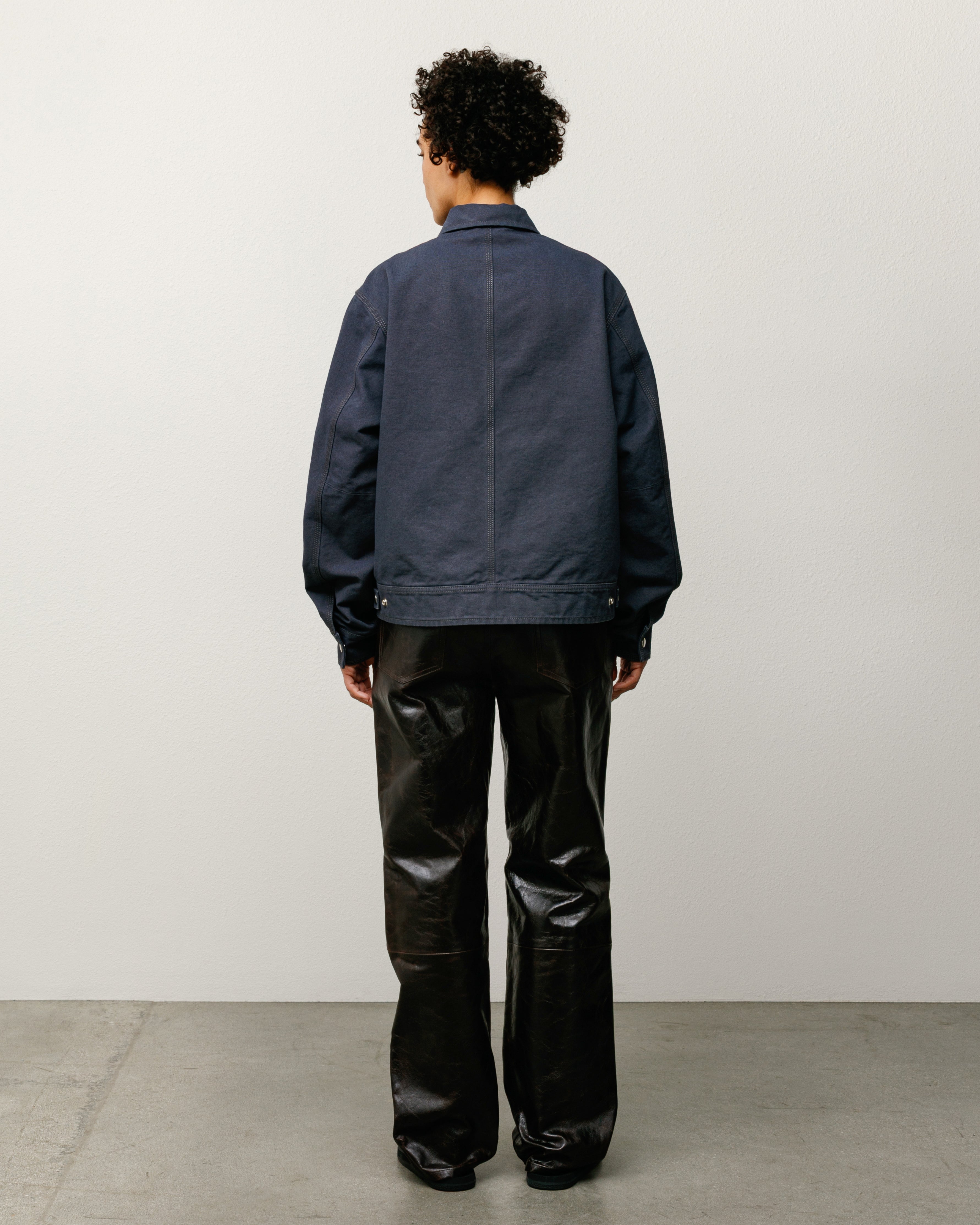 Work Jacket Collared – Blue | Outerwear | Stüssy Japan