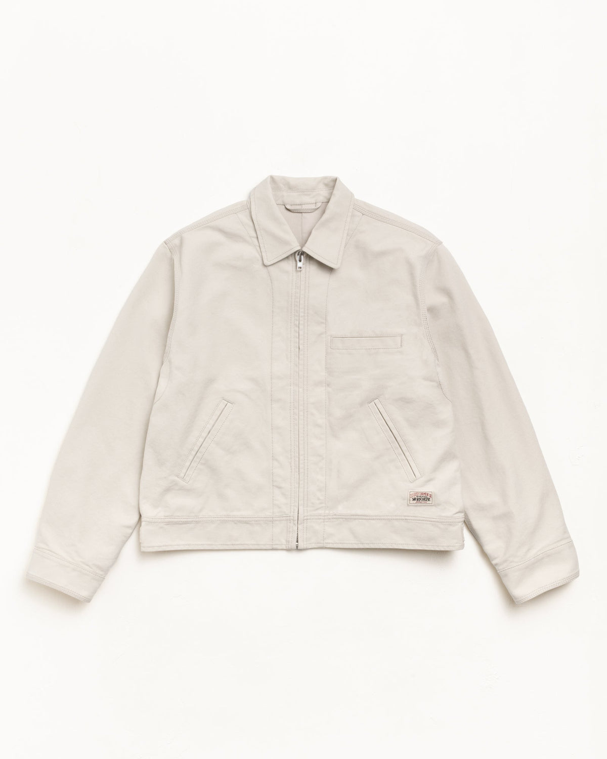 Work Jacket Collared – Stone | Outerwear | Stüssy Japan
