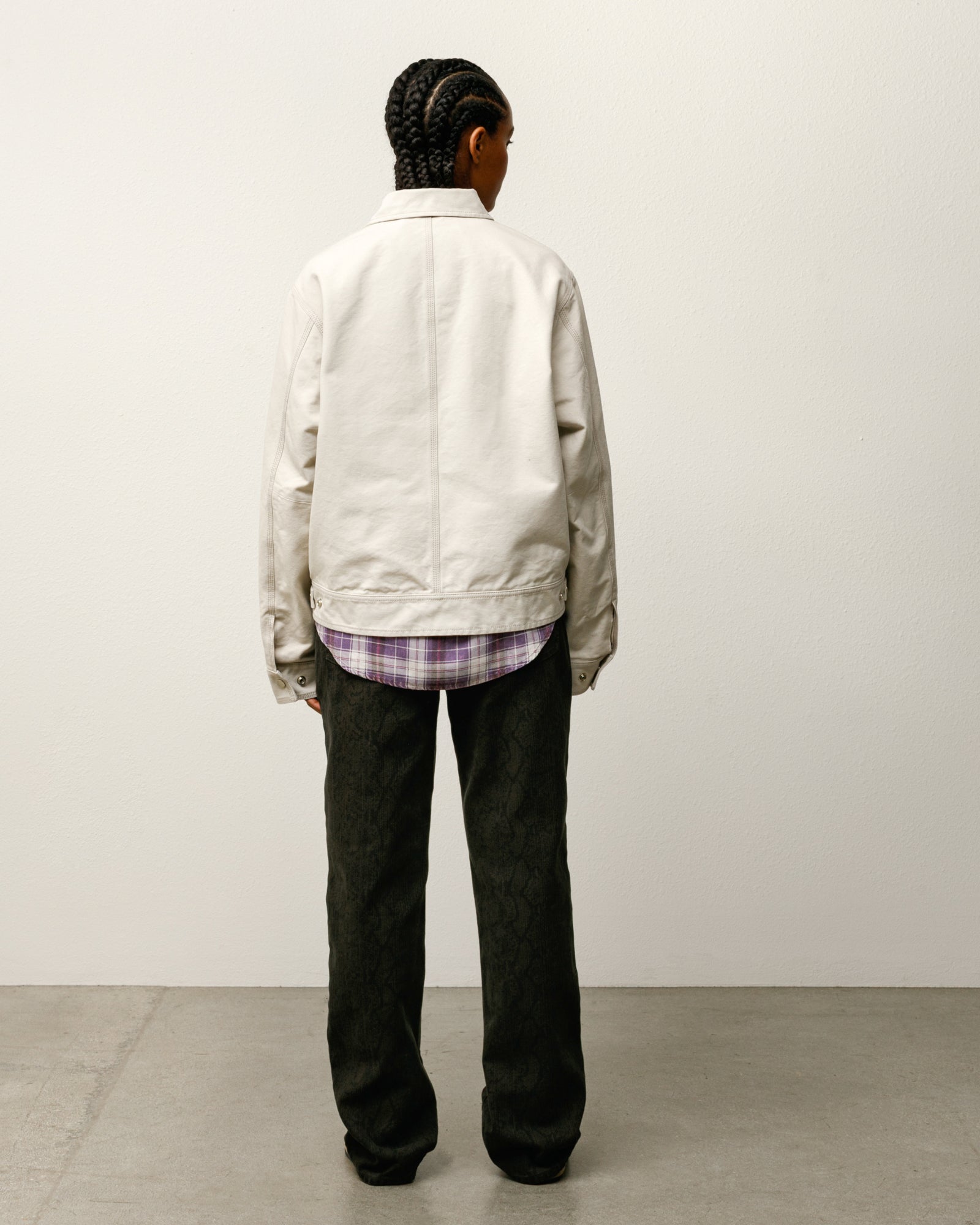 Work Jacket Collared – Stone | Outerwear | Stüssy Japan