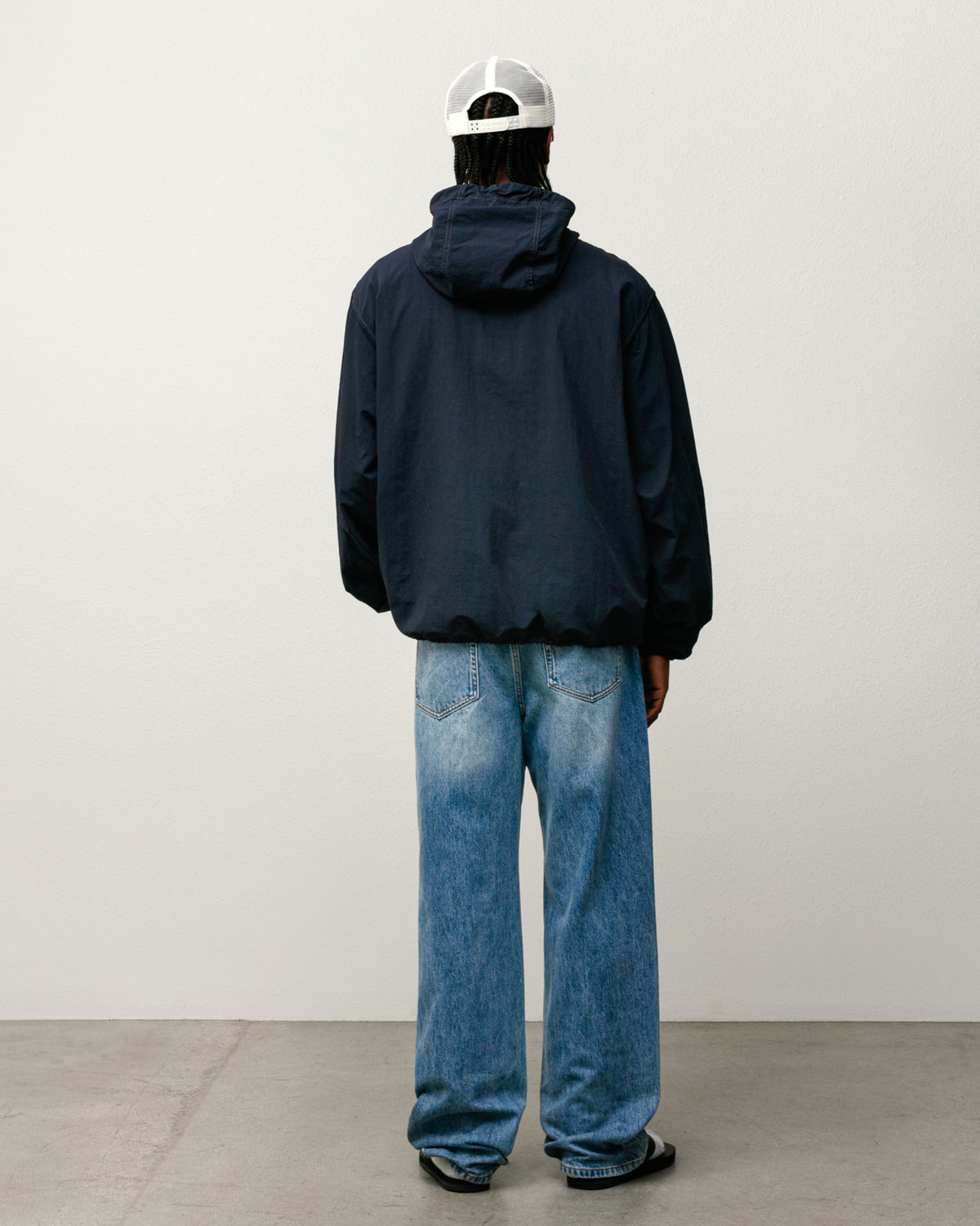 Lightweight Hooded Jacket – Navy | Outerwear | Stüssy Japan