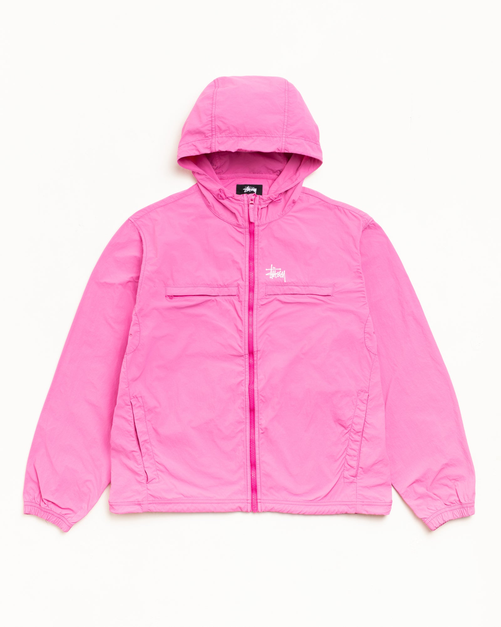 Lightweight Hooded Jacket – Pink | Outerwear | Stüssy Japan