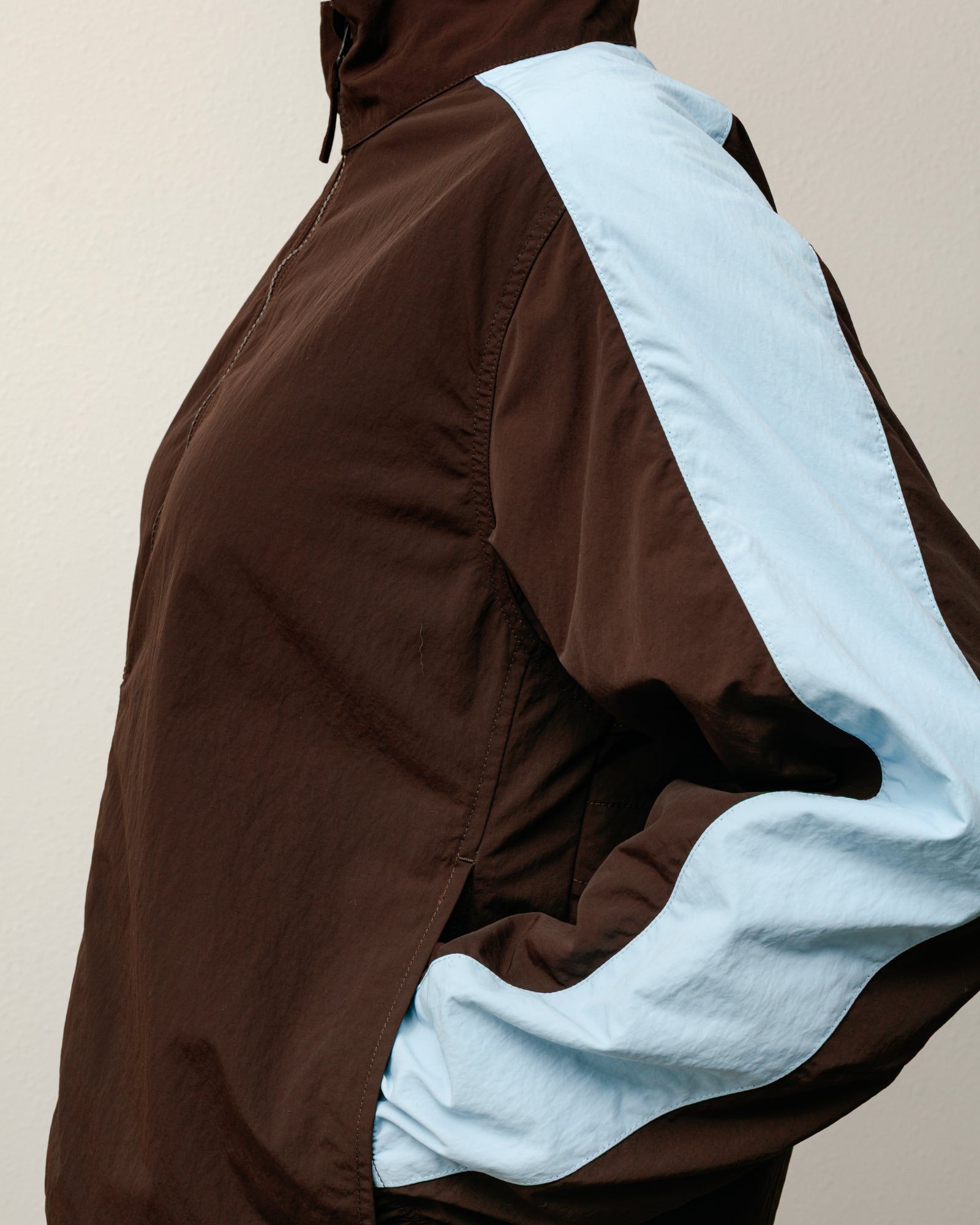 Lightweight Mock Jacket – Brown | Outerwear | Stüssy Japan