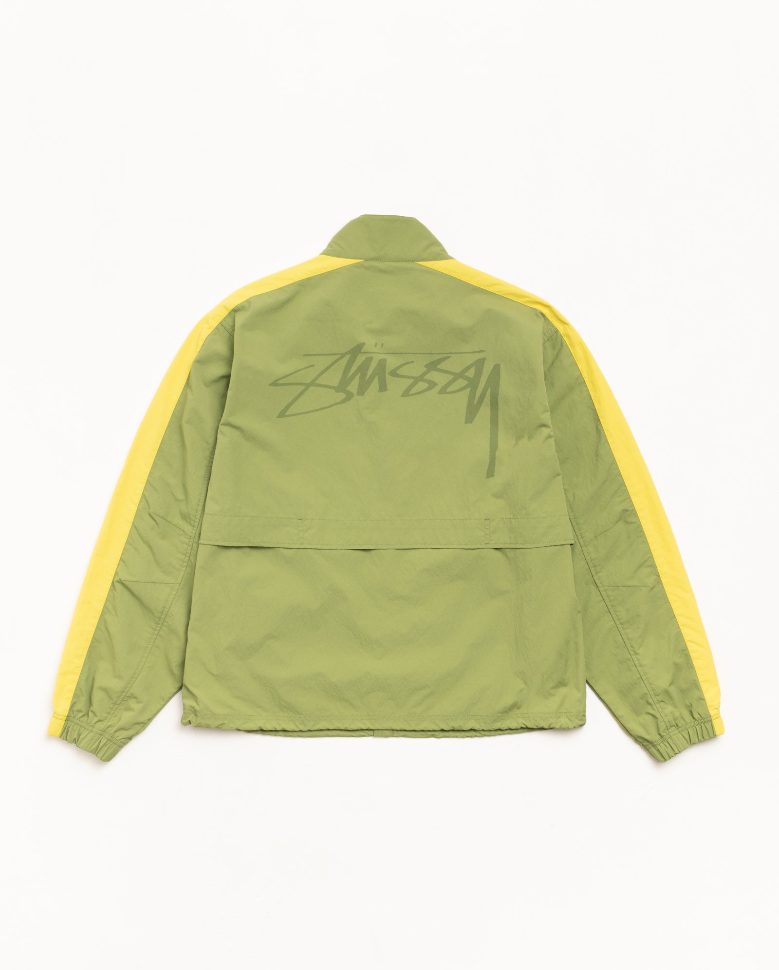 Lightweight Mock Jacket Mens Long Sleeve In Green