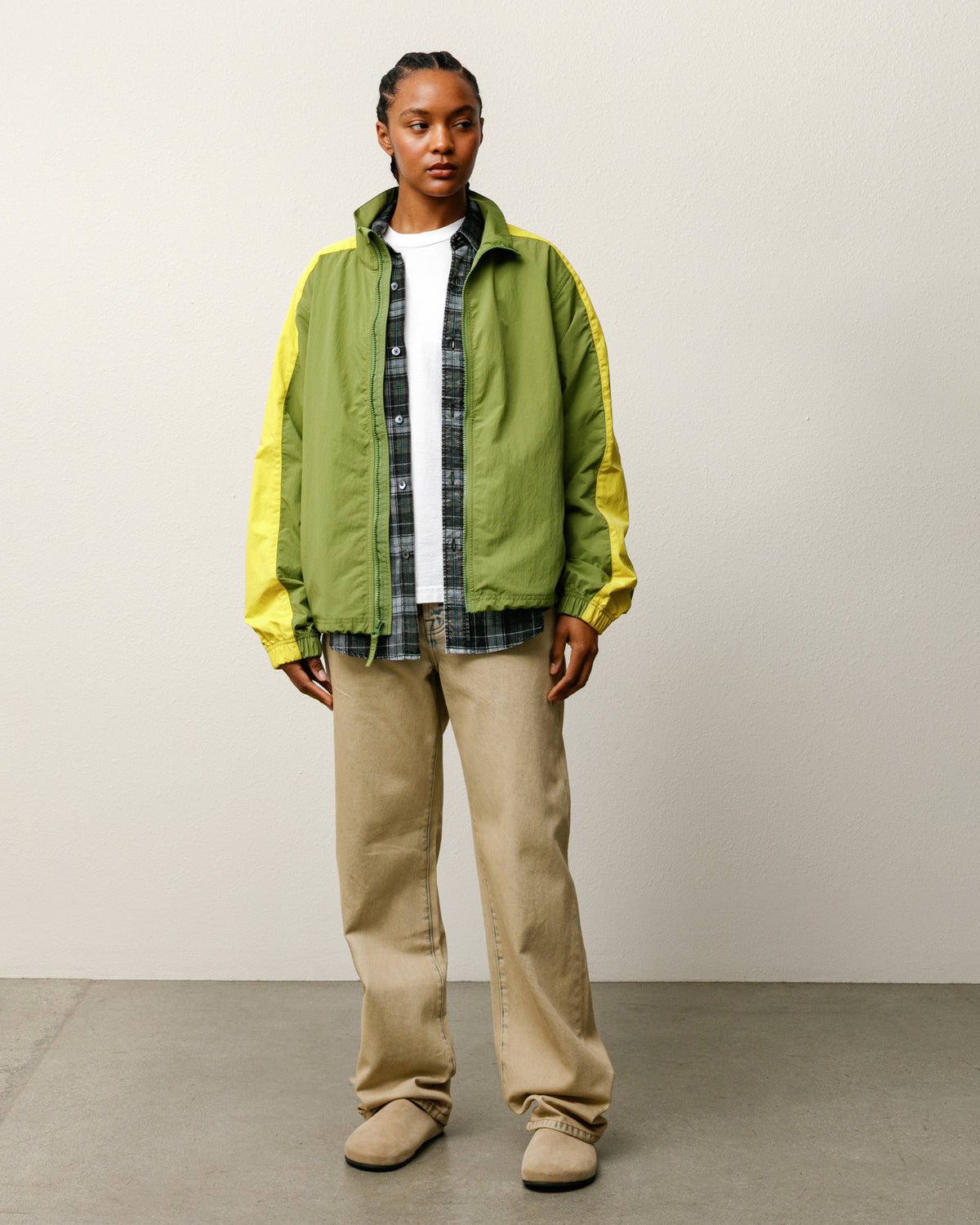 Lightweight Mock Jacket – Green | Outerwear | Stüssy Japan