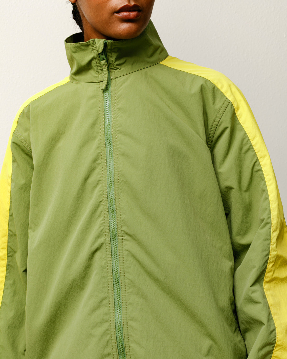 Lightweight Mock Jacket – Green | Outerwear | Stüssy Japan