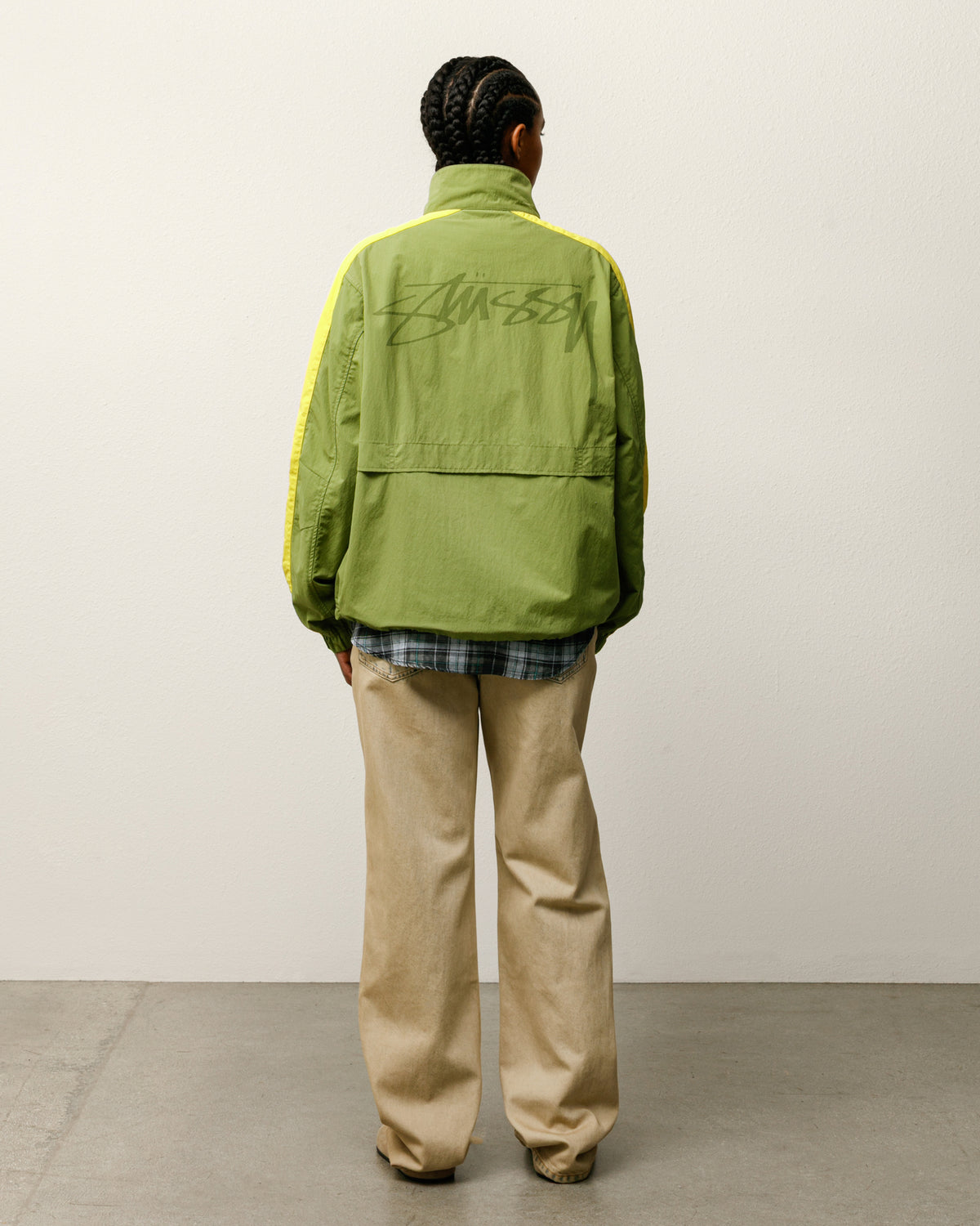 Lightweight Mock Jacket – Green | Outerwear | Stüssy Japan