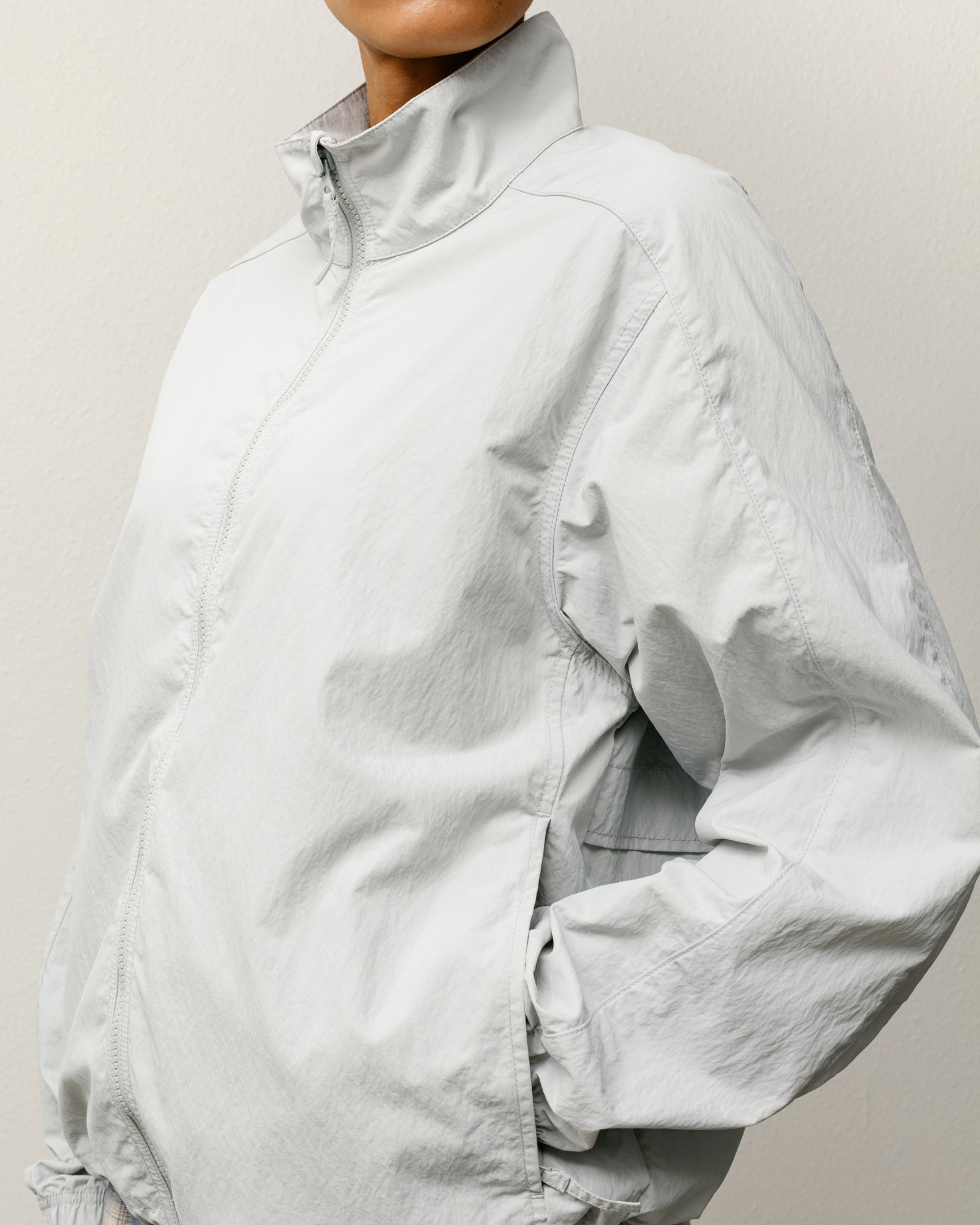 Lightweight Mock Jacket – Grey | Outerwear | Stüssy Japan