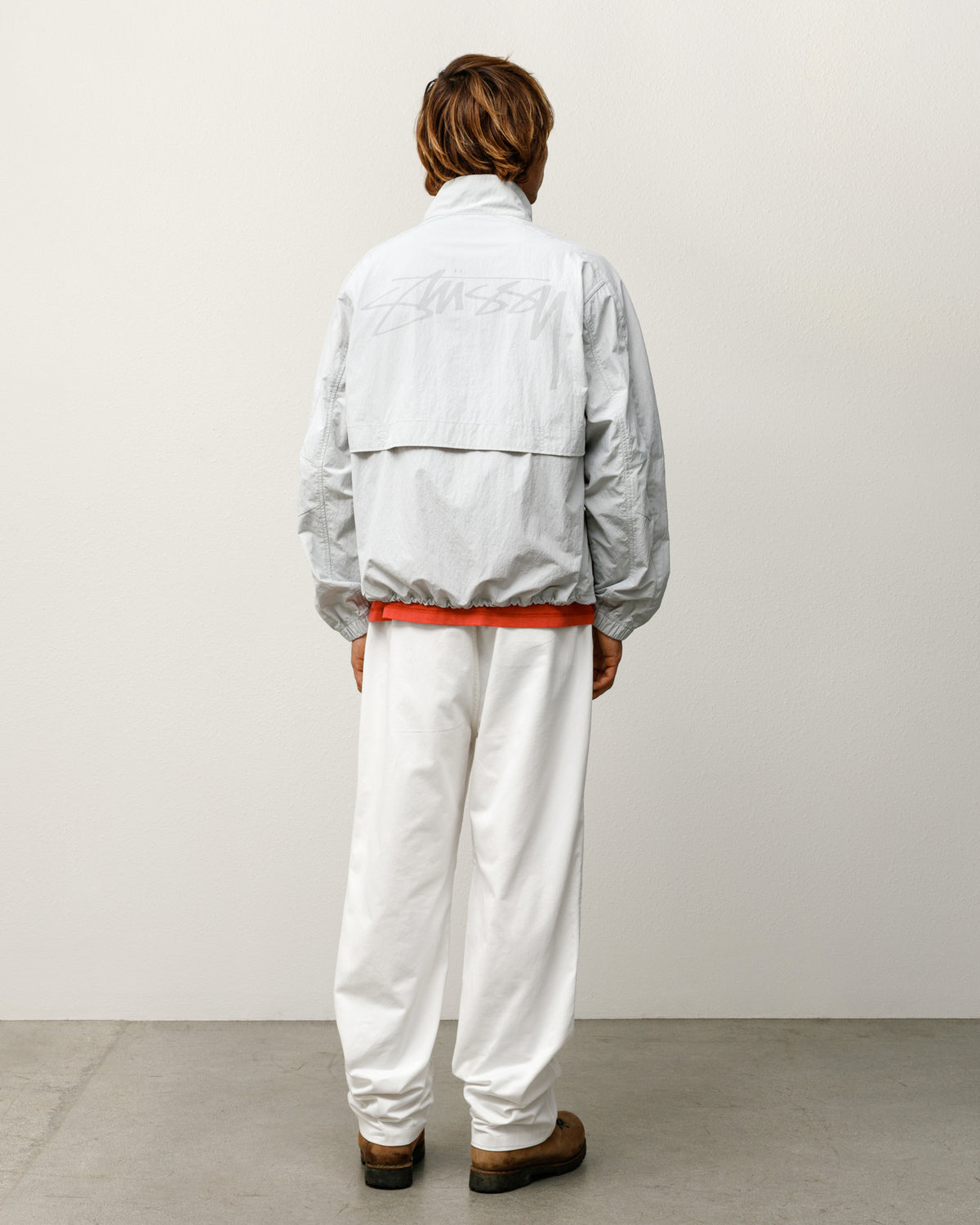 Lightweight Mock Jacket – Grey | Outerwear | Stüssy Japan
