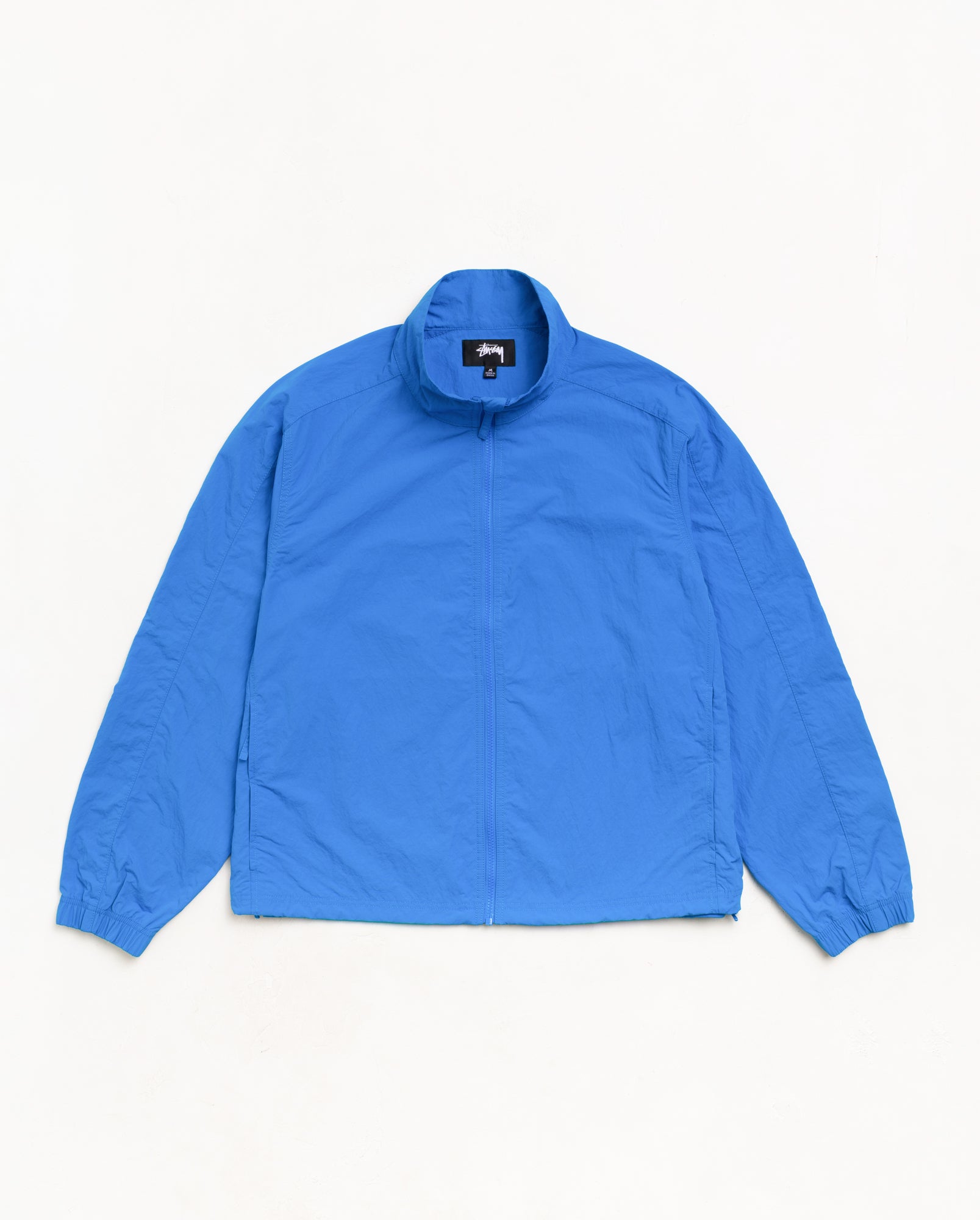 Lightweight Mock Jacket Unisex Long Sleeve In Ocean