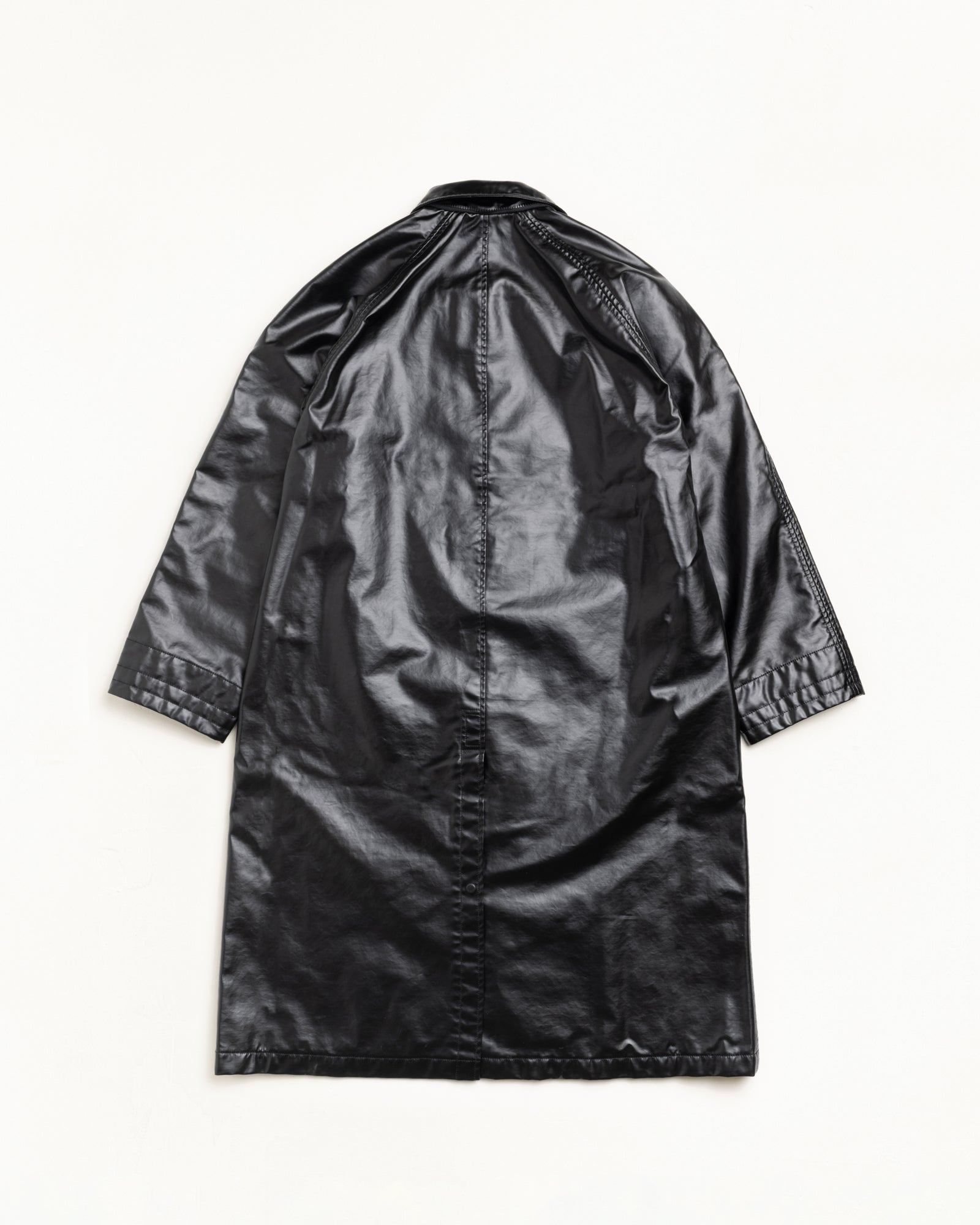 Coated Field Coat – Black | Outerwear | Stüssy Japan