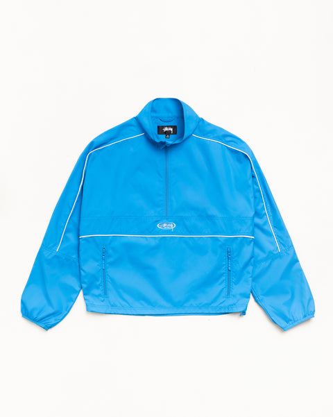 Lightweight Pullover Jacket Unisex Long Sleeve In Blue
