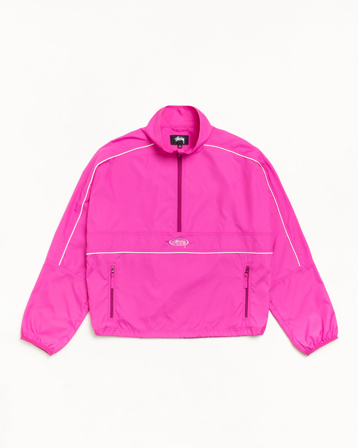 Lightweight Pullover Jacket – Pink | Outerwear | Stüssy Japan