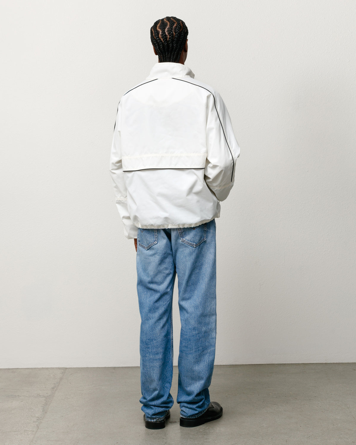 Lightweight Pullover Jacket – White | Outerwear | Stüssy Japan