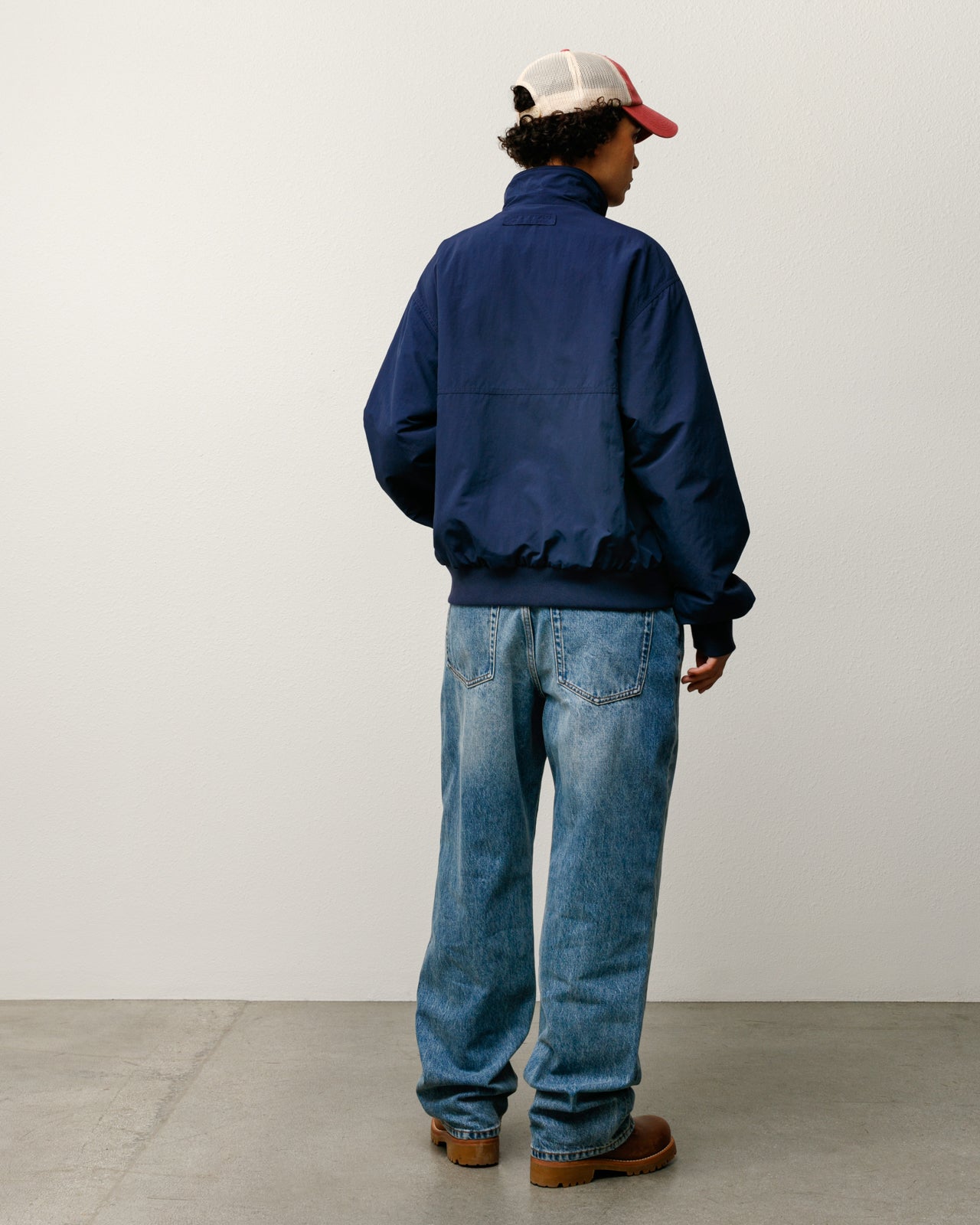 Polar Fleece Lined Jacket – Navy | Outerwear | Stüssy Japan