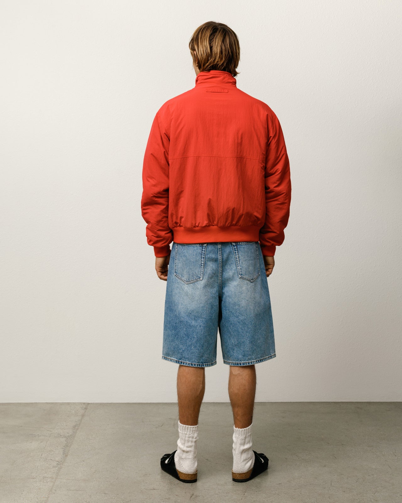 Polar Fleece Lined Jacket – Red | Outerwear | Stüssy Japan