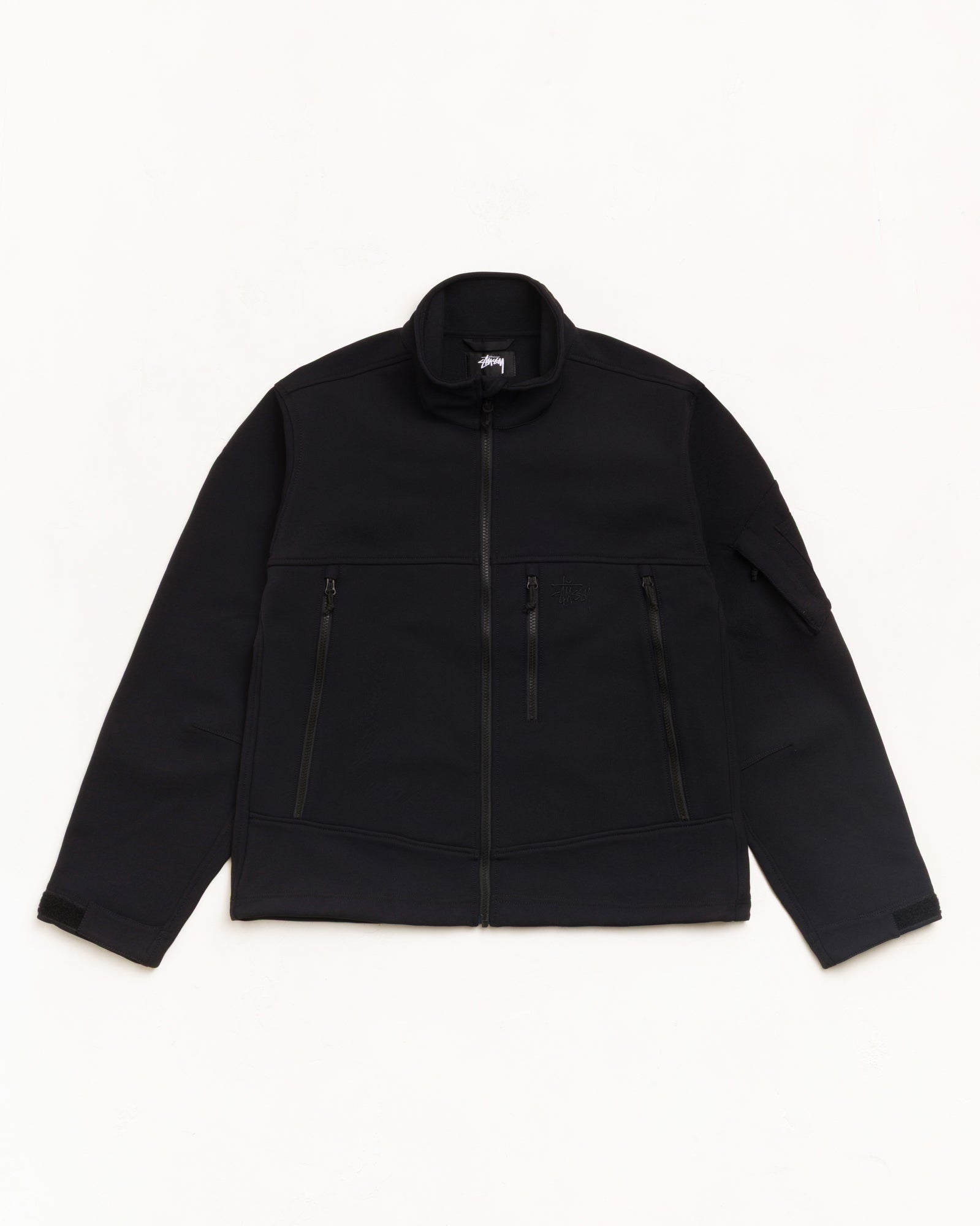 Soft Shell Jacket - Black | Outerwear | Stüssy Japan