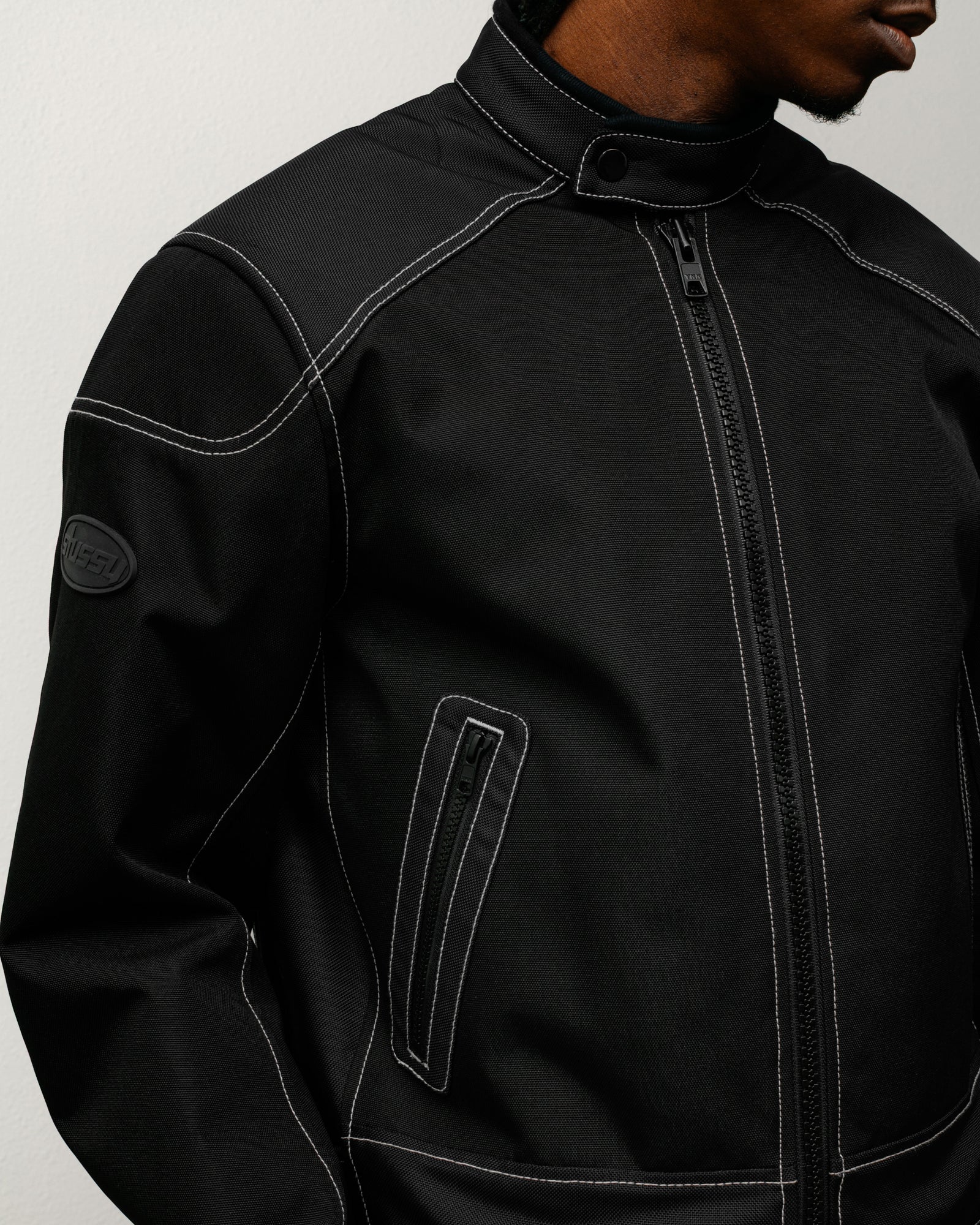 Moto Jacket – Black | Outerwear | Stüssy Japan