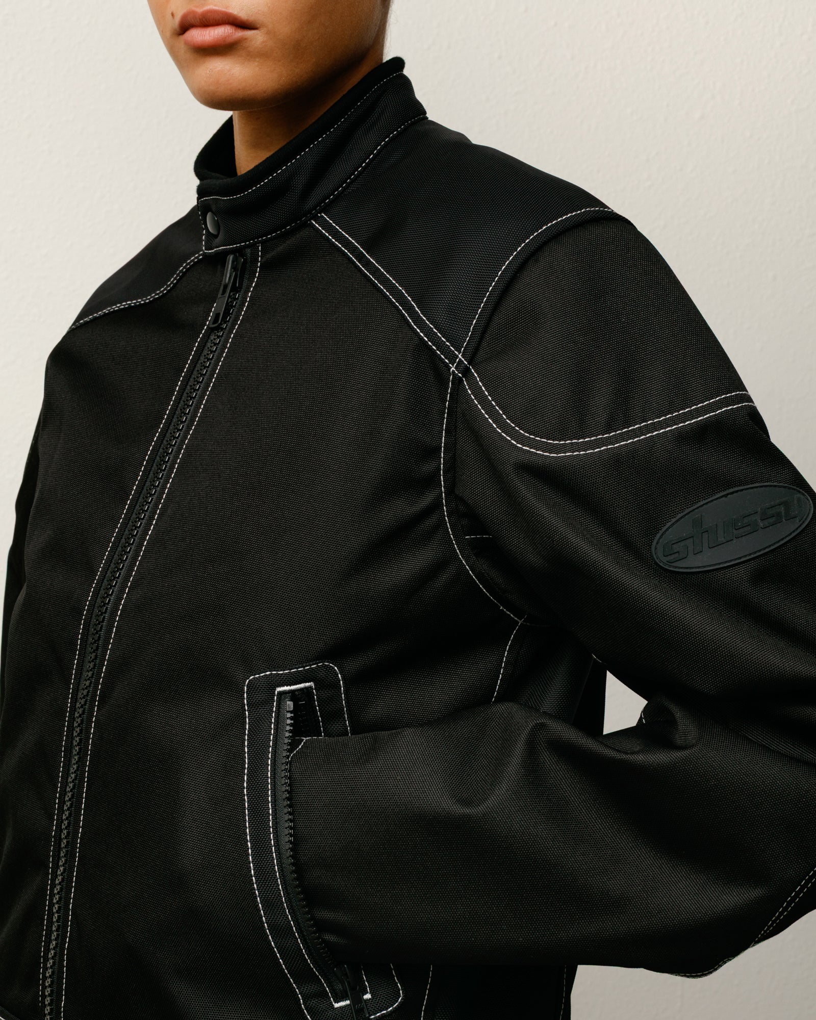 Moto Jacket – Black | Outerwear | Stüssy Japan