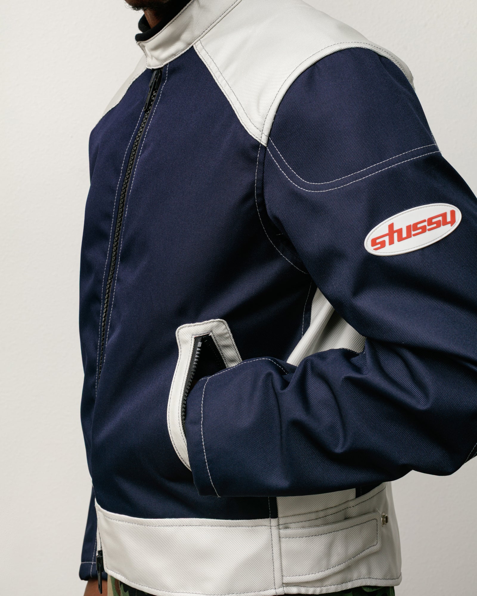 Moto Jacket – Navy | Outerwear | Stüssy Japan