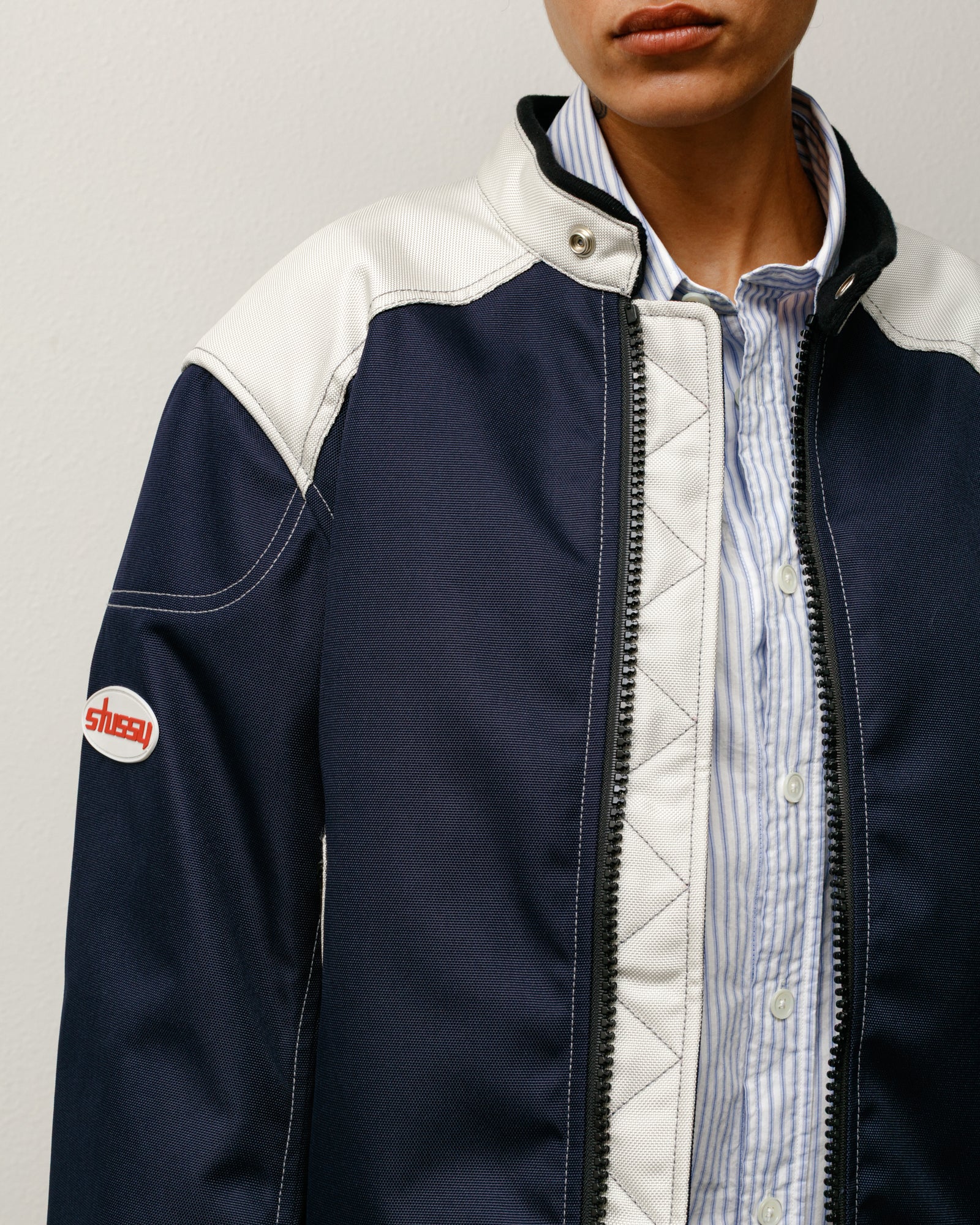 Moto Jacket – Navy | Outerwear | Stüssy Japan