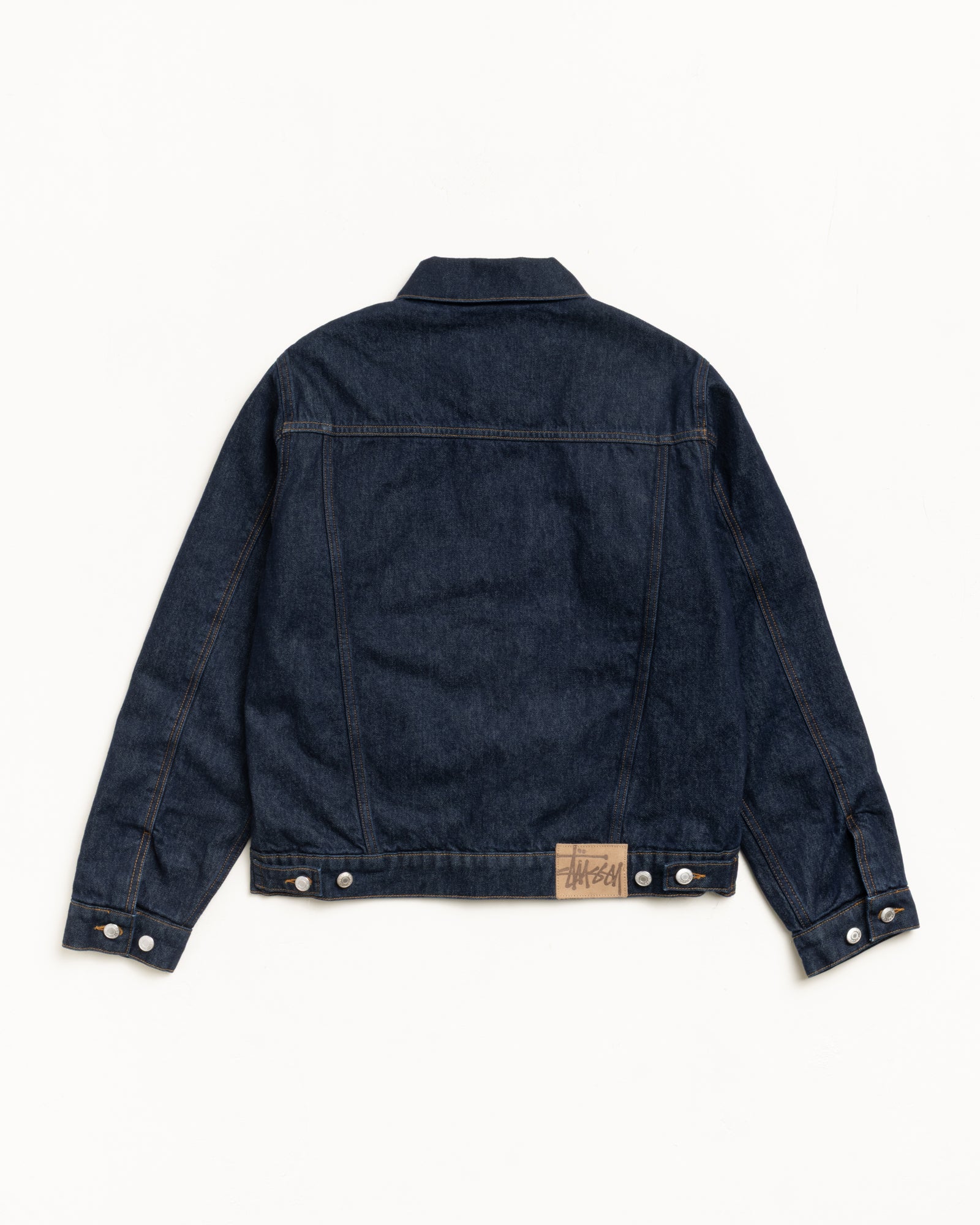 Lined Denim Trucker – Rinsed Indigo | Outerwear | Stüssy Japan