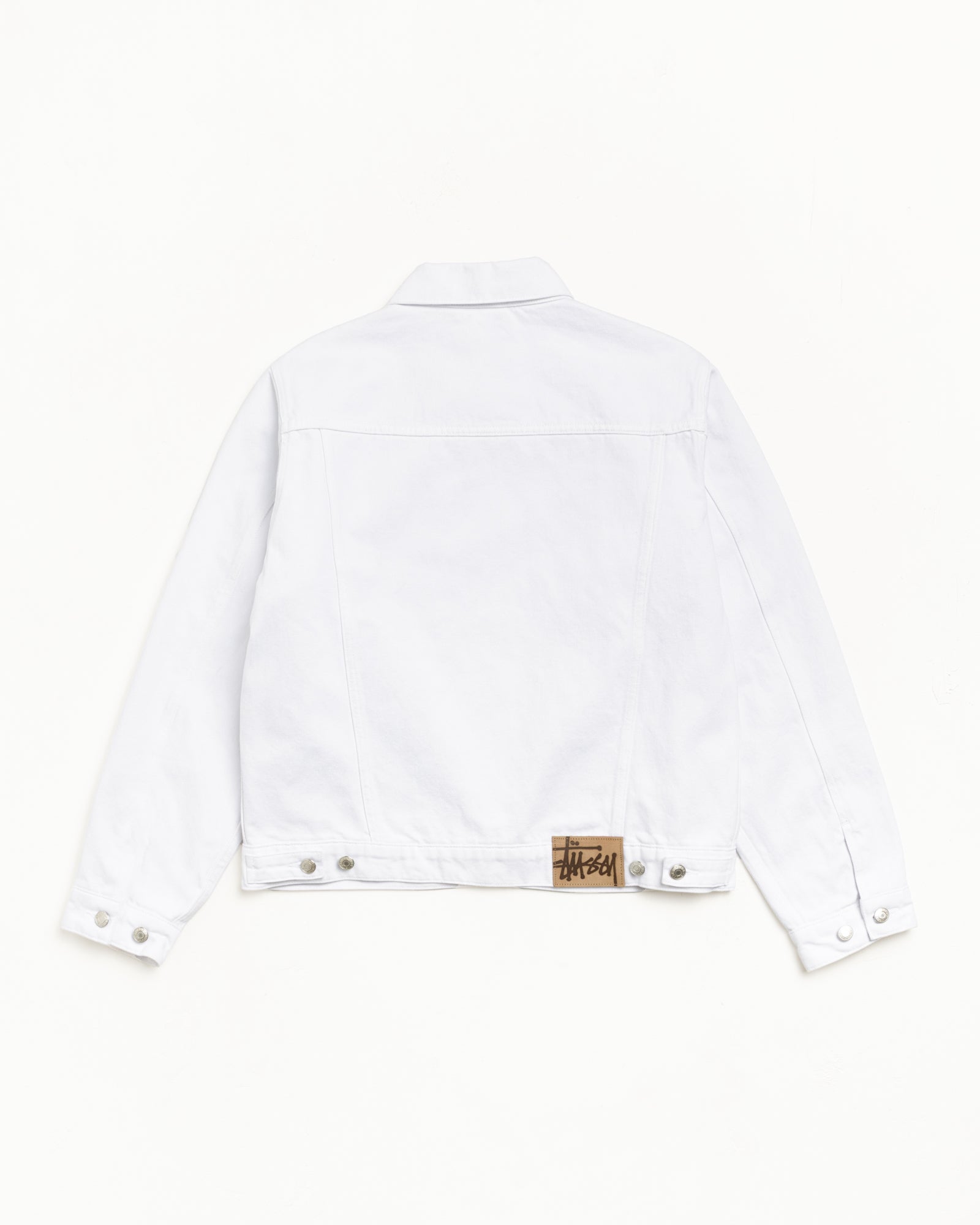 Lined Denim Trucker – White | Outerwear | Stüssy Japan