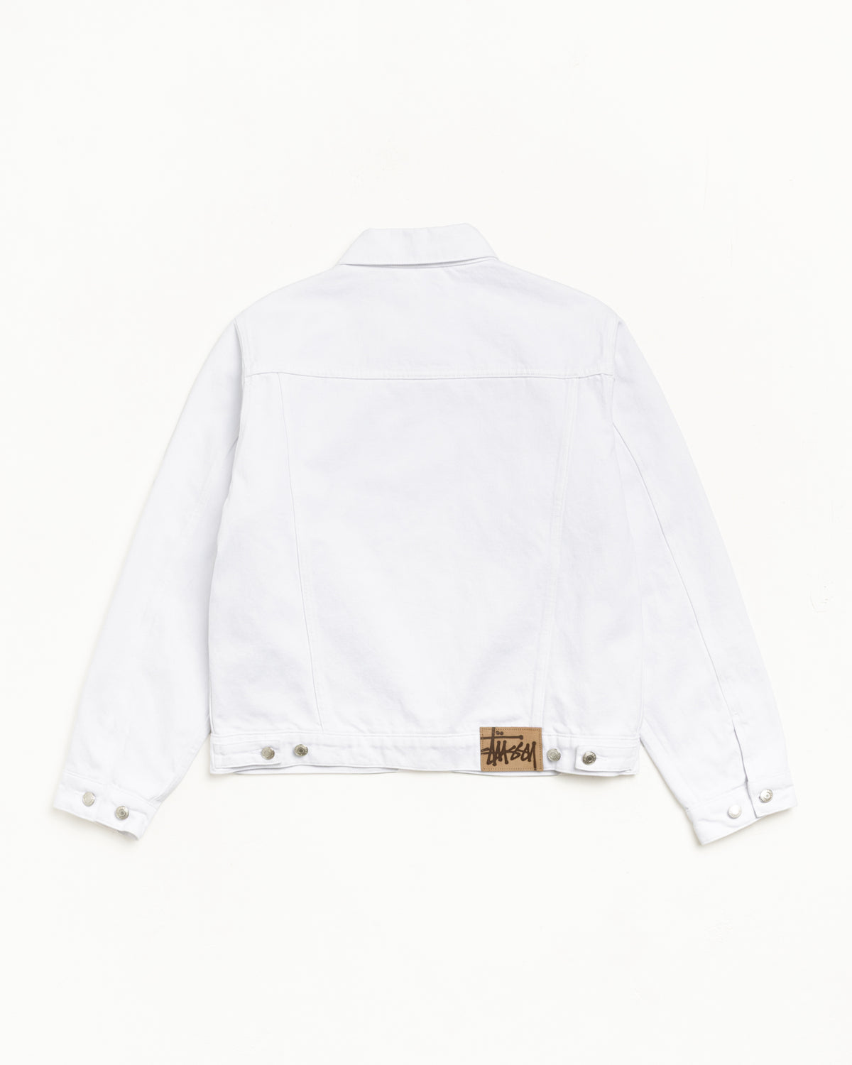 Lined Denim Trucker – White | Outerwear | Stüssy Japan