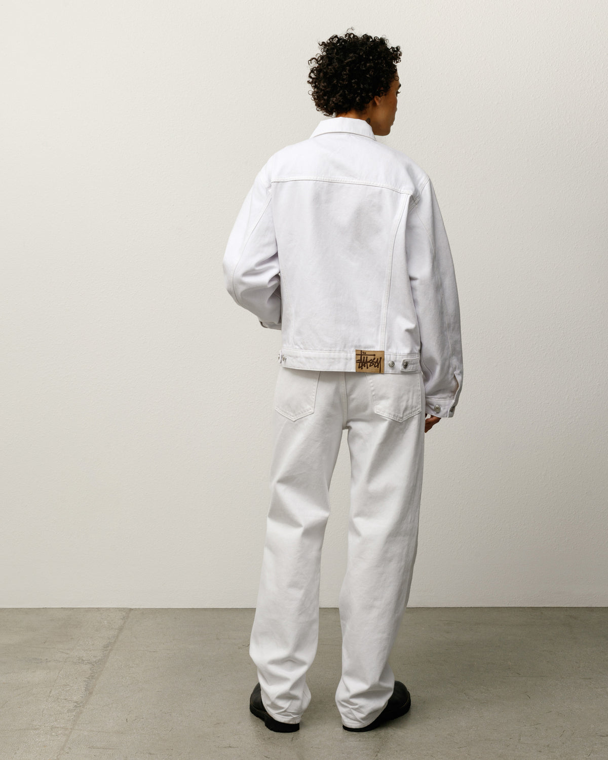 Lined Denim Trucker – White | Outerwear | Stüssy Japan