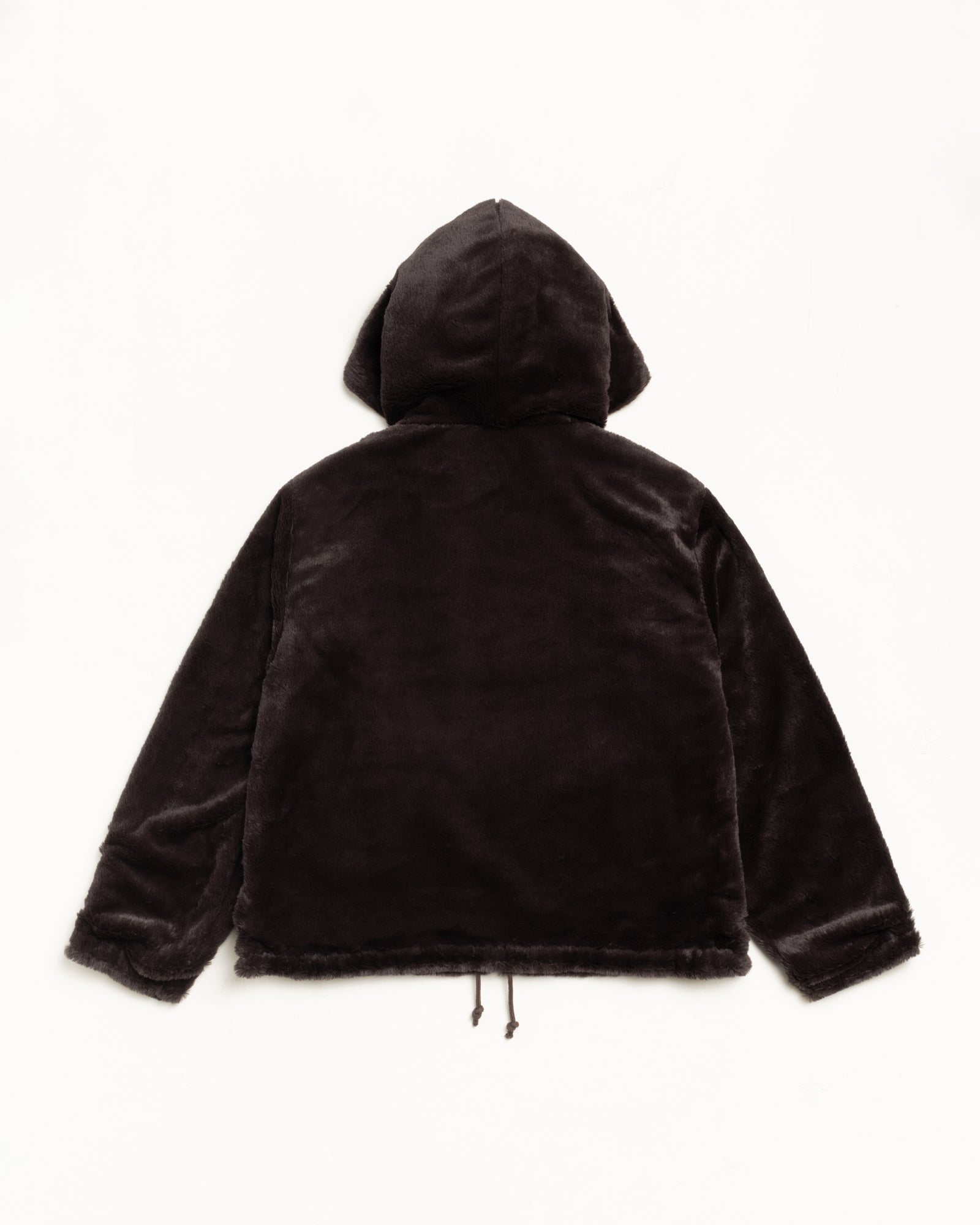 Reversible Hooded Jacket Brown Outerwear
