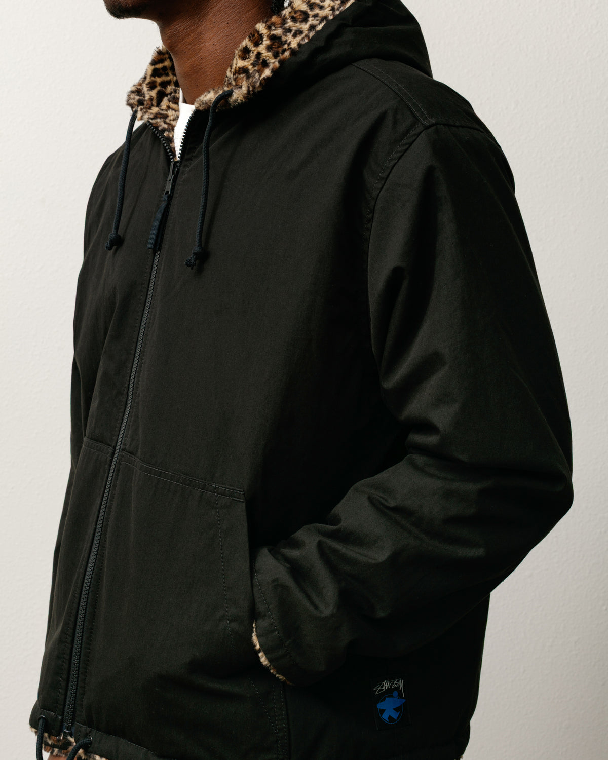 Reversible Hooded Jacket – Leopard | Outerwear | Stüssy Japan