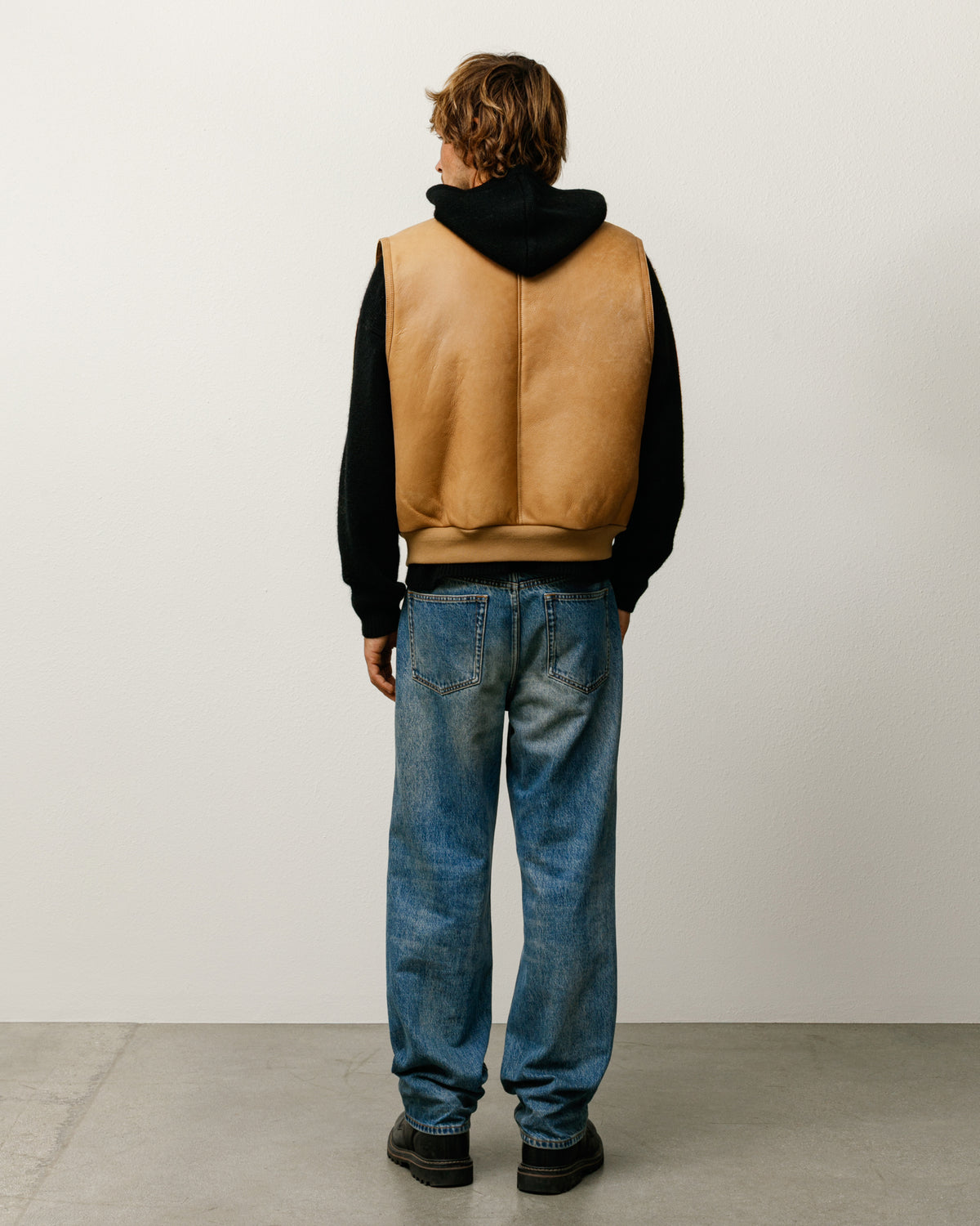Shearling Vest – Tan | Outerwear | Stüssy Japan