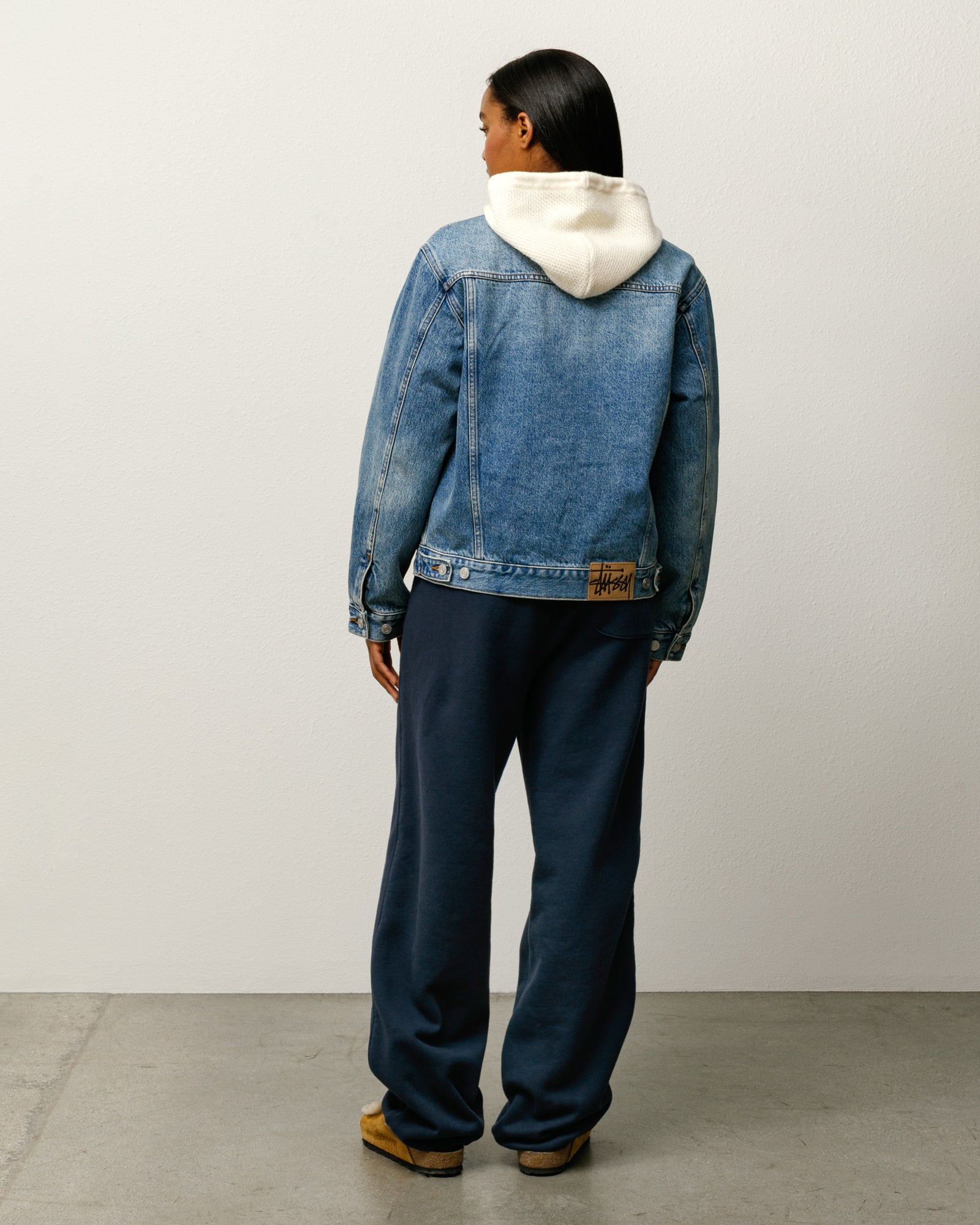 Lined Denim Trucker – Indigo Stone Wash | Outerwear | Stüssy Japan
