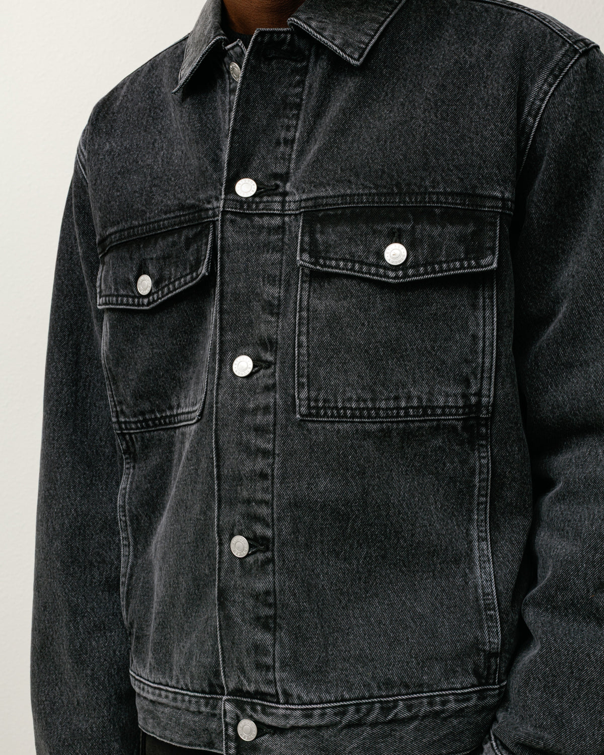 Lined Denim Trucker – Vintage Black | Outerwear | Stüssy Japan