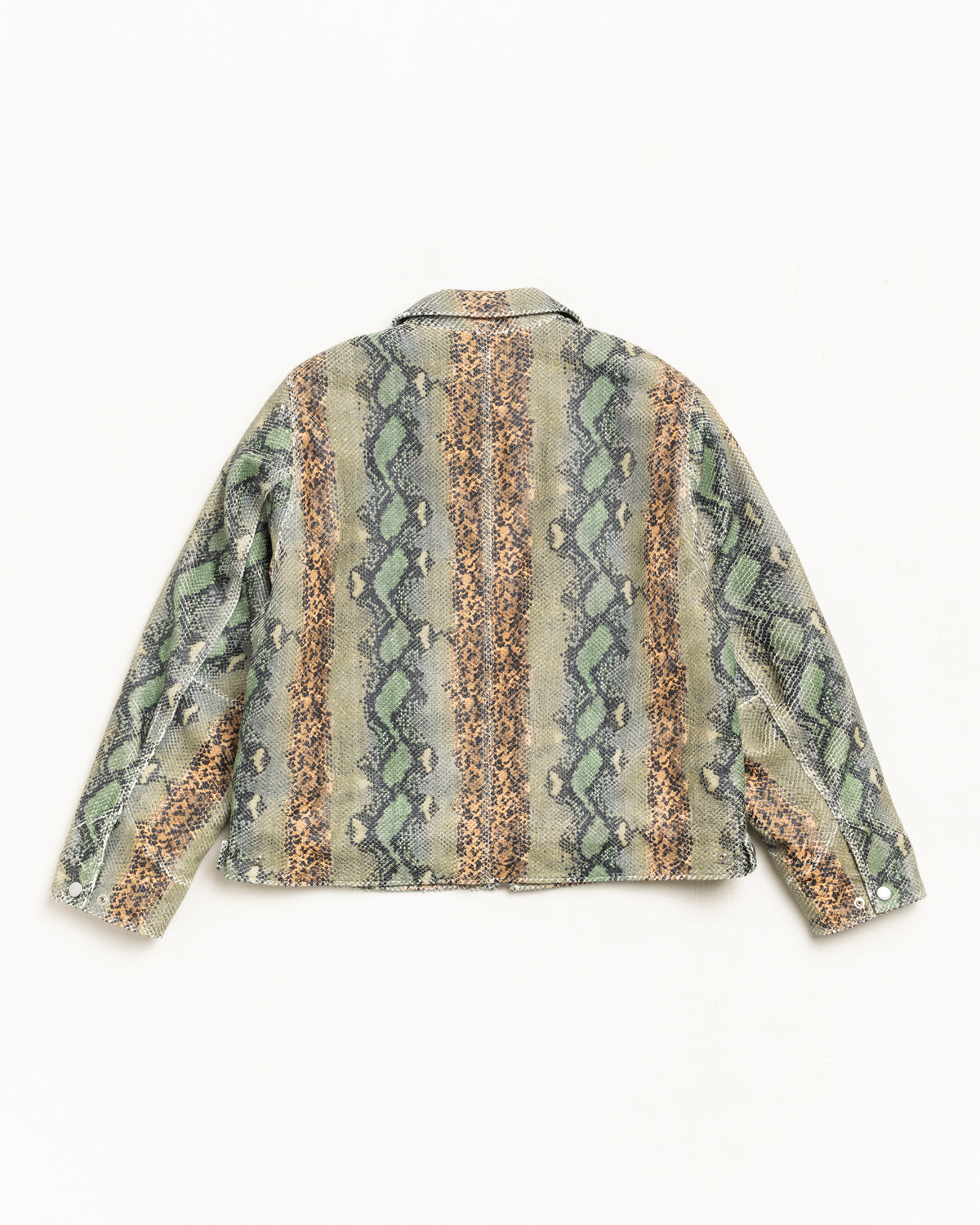 Garage Jacket Leather – Snake | Outerwear | Stüssy Japan
