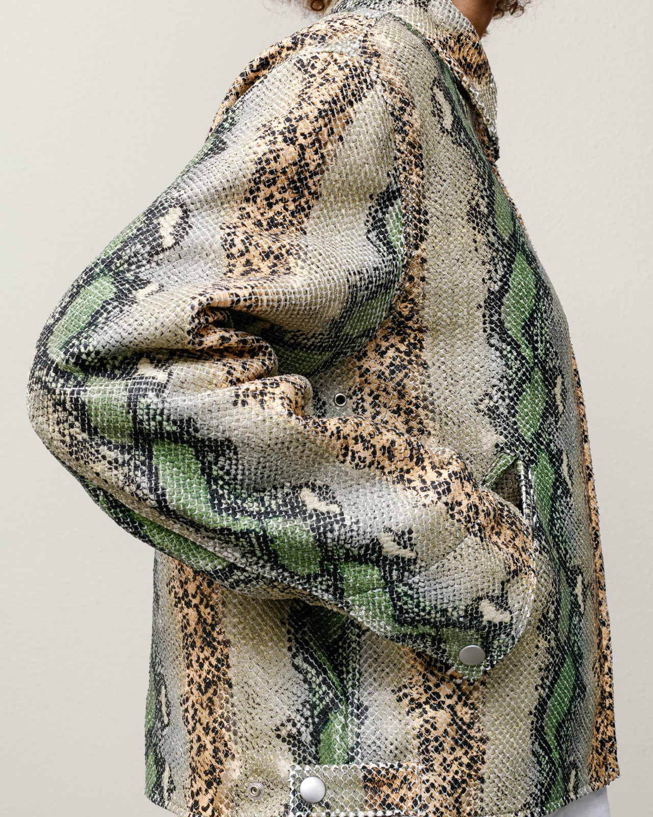 Garage Jacket Leather – Snake | Outerwear | Stüssy Japan