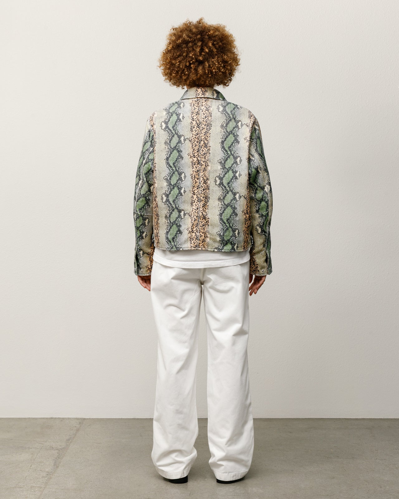 Garage Jacket Leather – Snake | Outerwear | Stüssy Japan