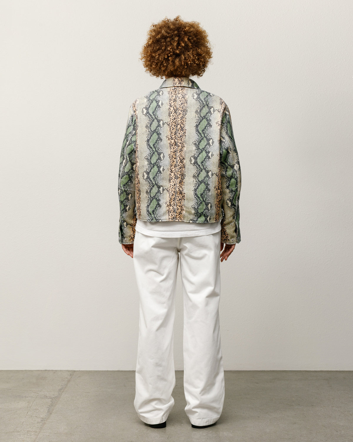 Garage Jacket Leather – Snake | Outerwear | Stüssy Japan