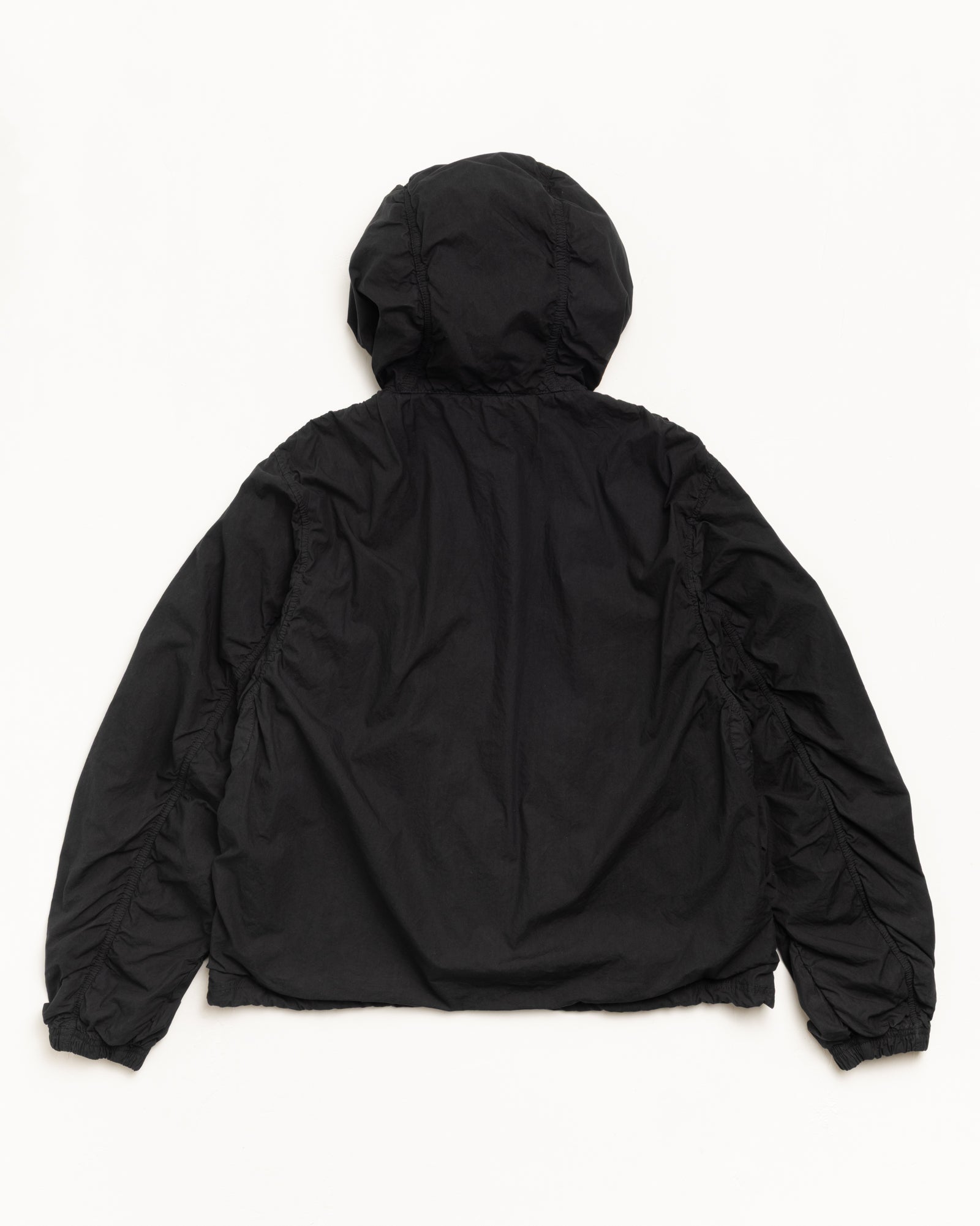 Double Cotton Hooded Jacket – Black | Outerwear | Stüssy Japan