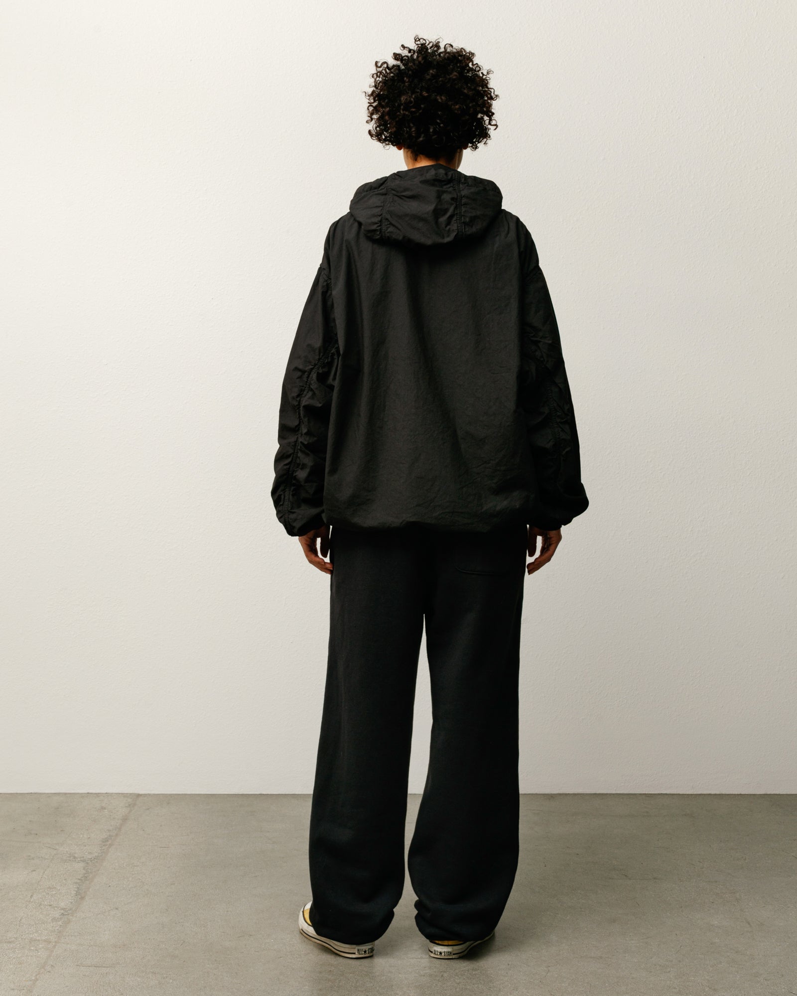 Double Cotton Hooded Jacket – Black | Outerwear | Stüssy Japan