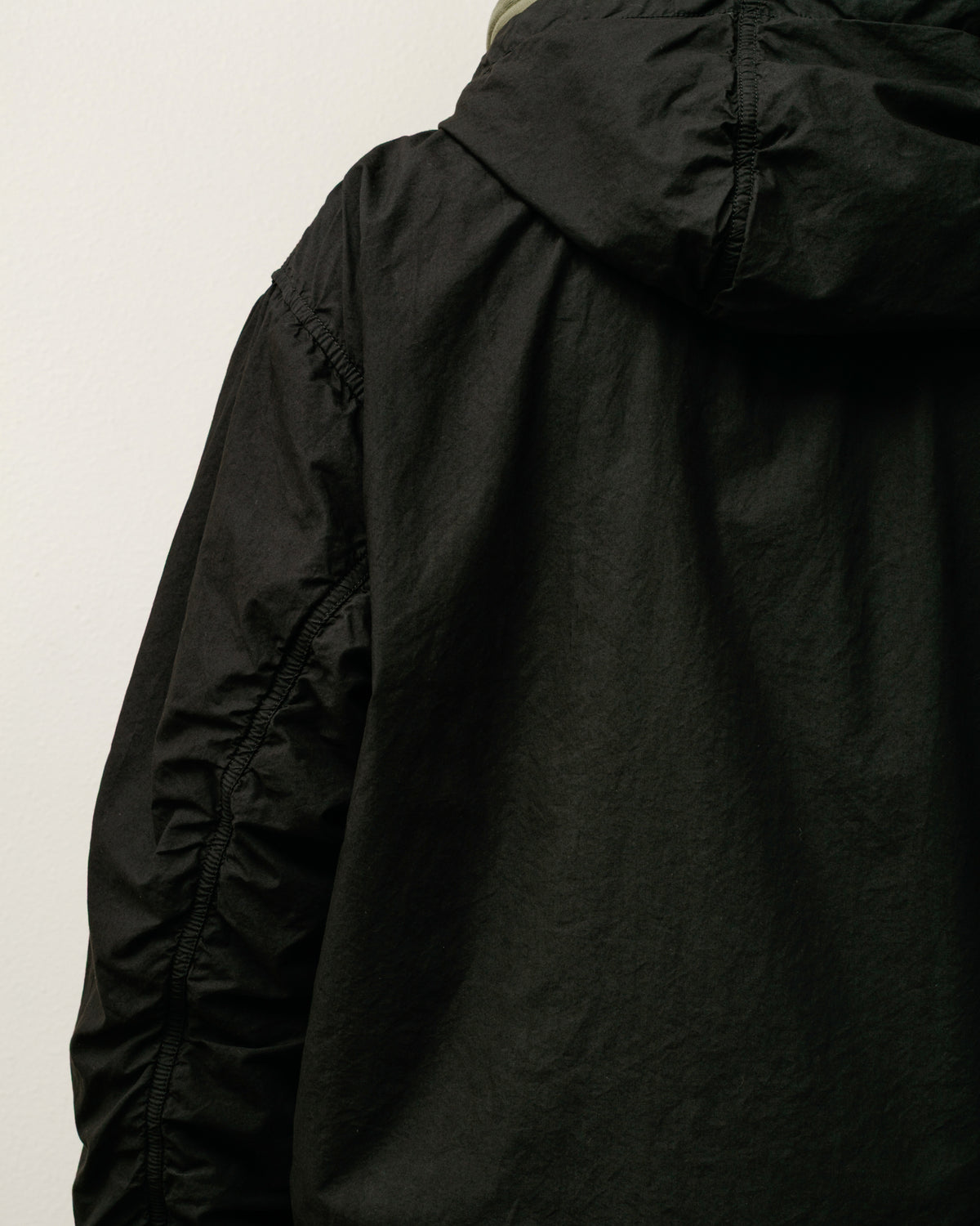 Double Cotton Hooded Jacket – Black | Outerwear | Stüssy Japan