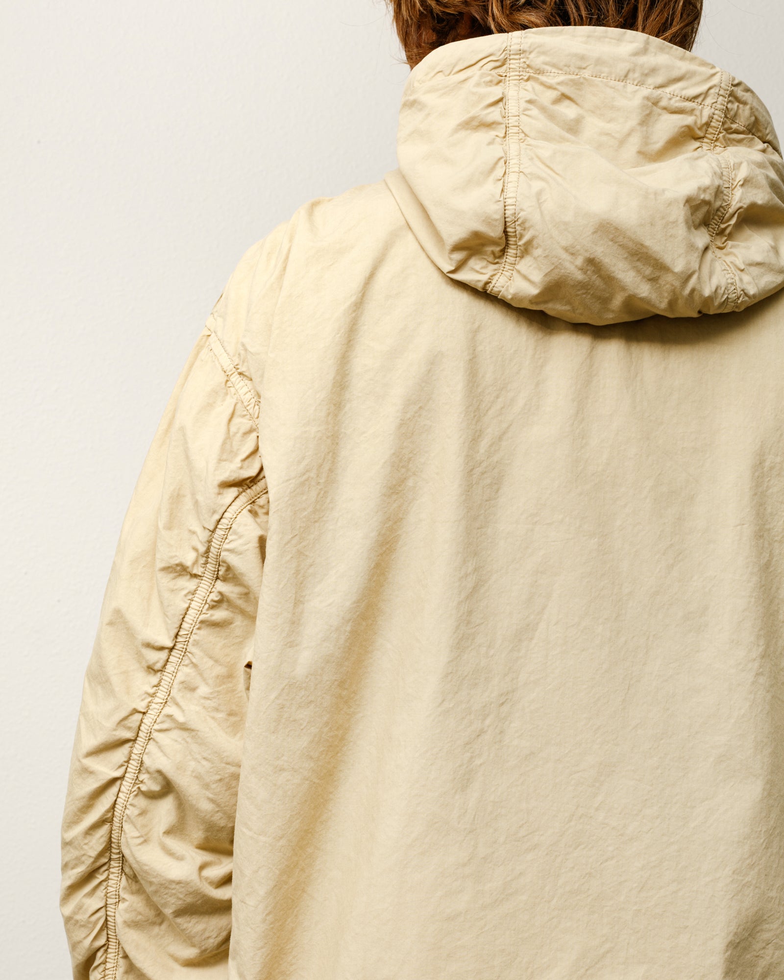 Double Cotton Hooded Jacket – Sand | Outerwear | Stüssy Japan