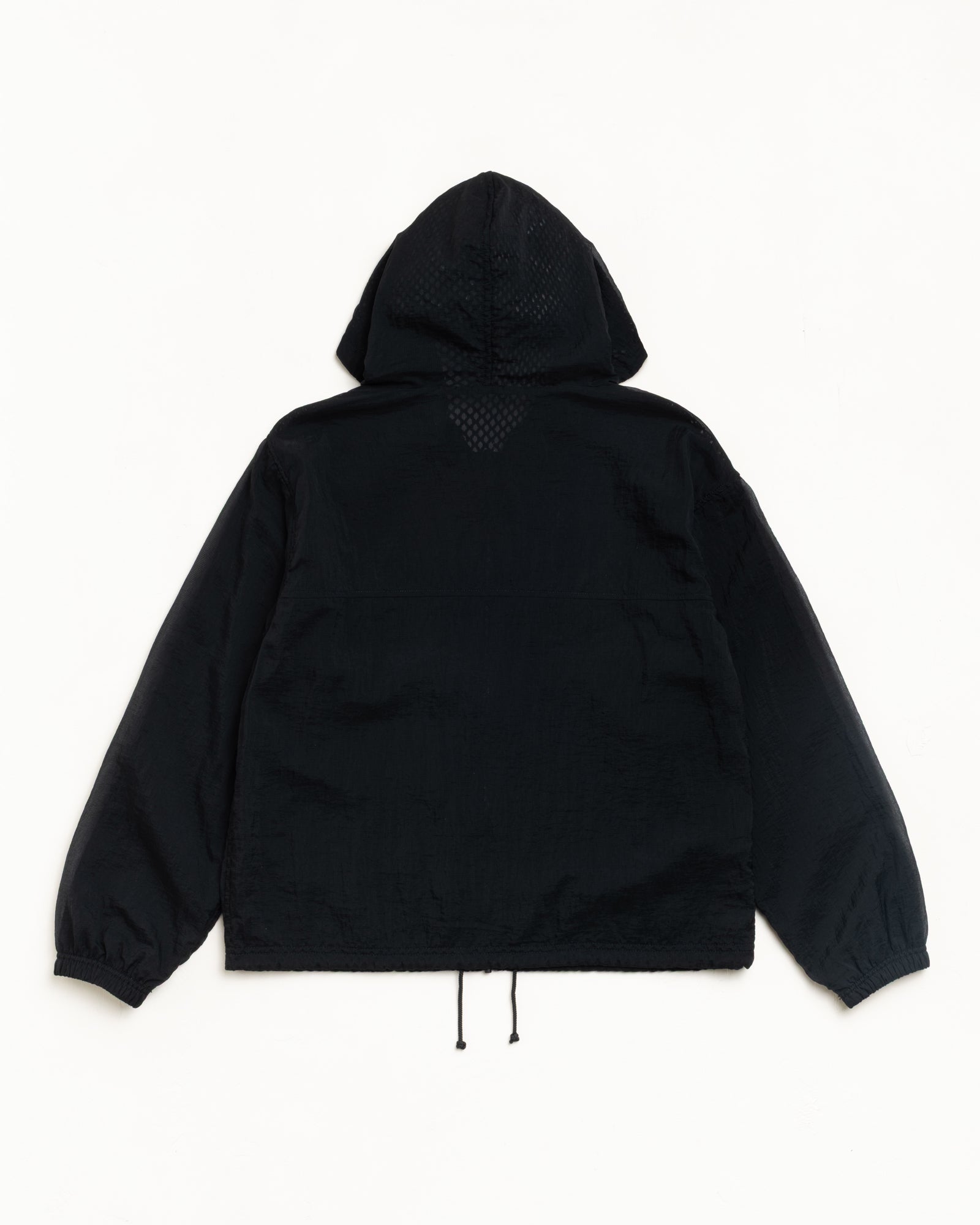 Layered Mesh Hooded Jacket – Black | Outerwear | Stüssy Japan