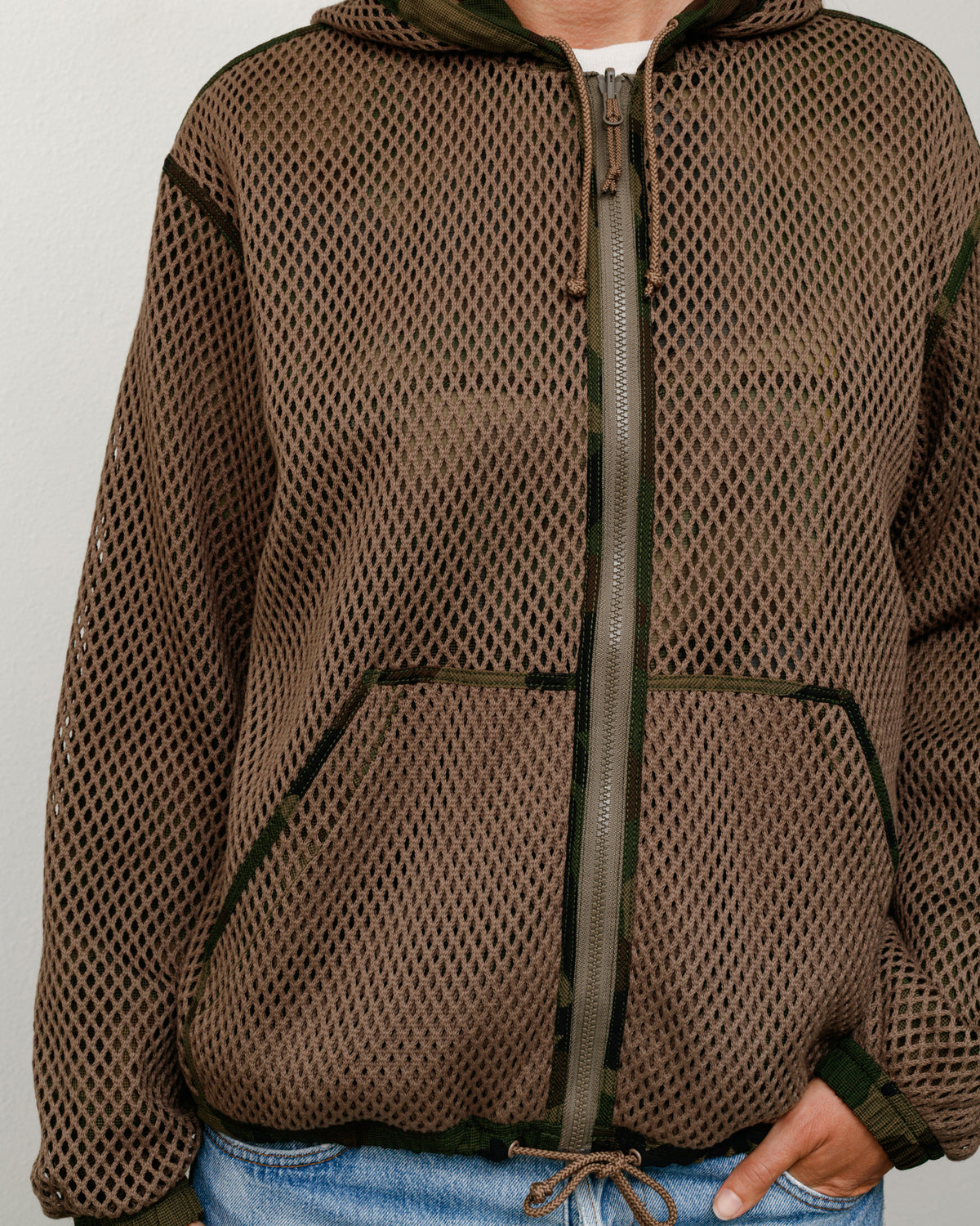 Layered Mesh Hooded Jacket – Woodland Camo | Outerwear | Stüssy Japan