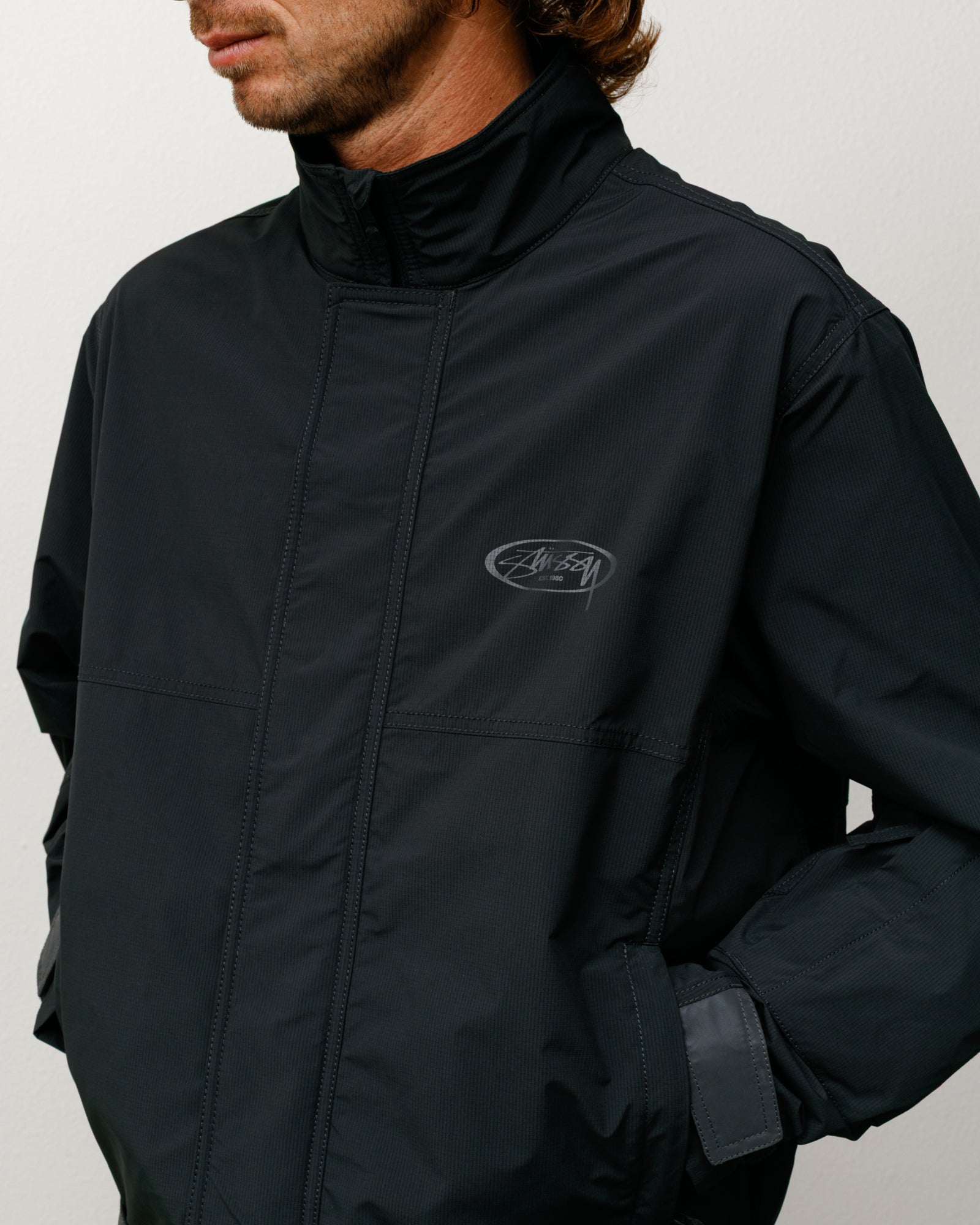 Mx Jacket – Black | Outerwear | Stüssy Japan
