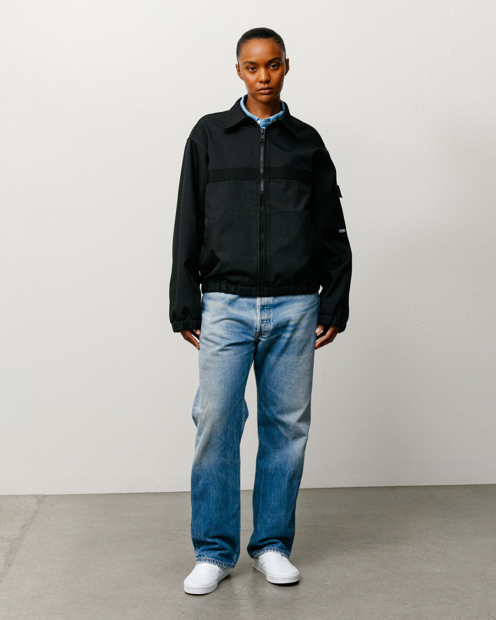 Mechanic Jacket – Black | Outerwear | Stüssy Japan