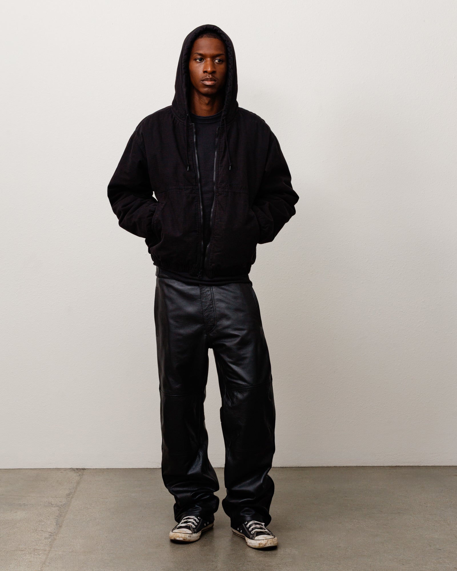 Ripstop Work Jacket - Black | Outerwear | Stüssy Japan