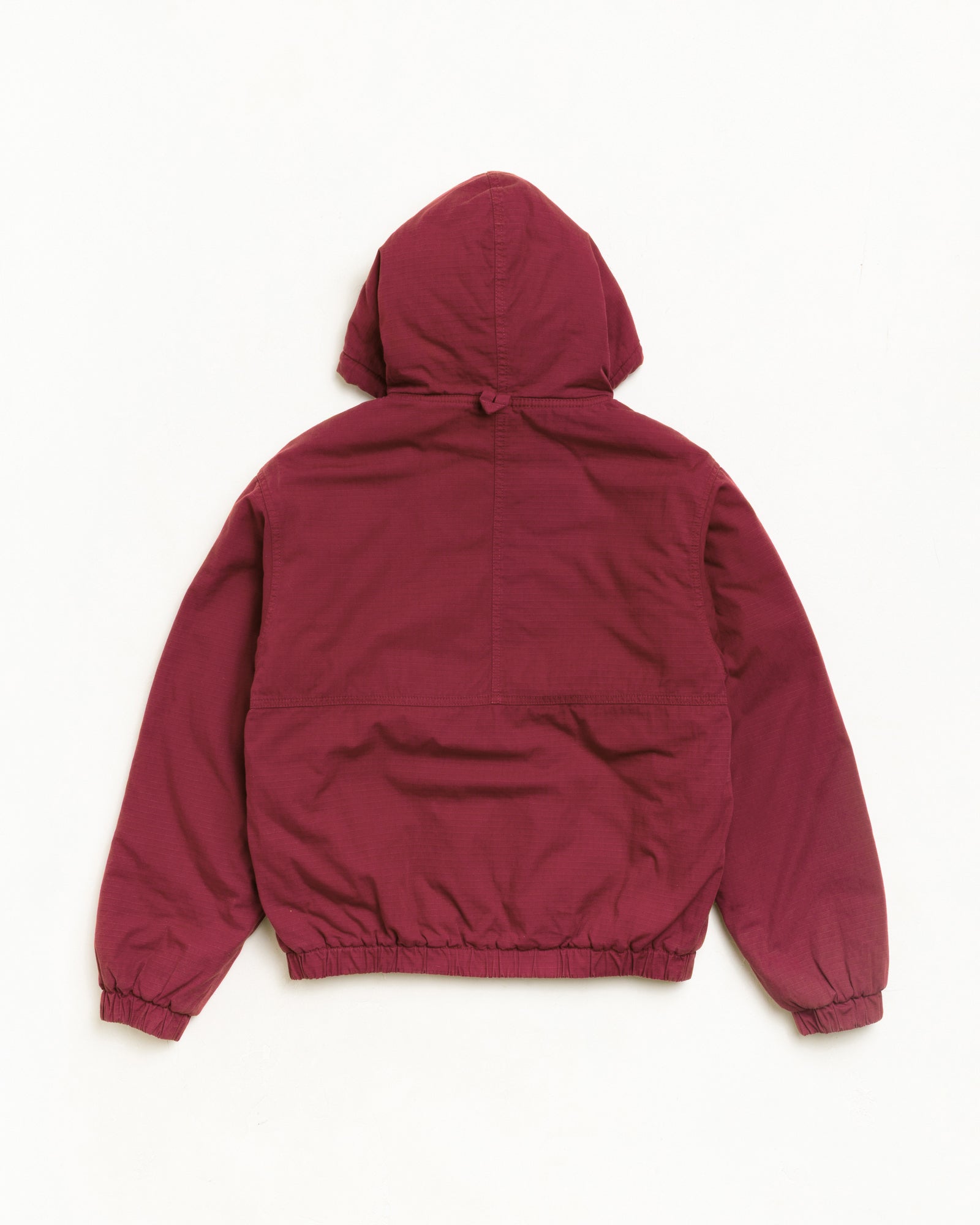 Ripstop Work Jacket - Burgundy | Outerwear | Stüssy Japan